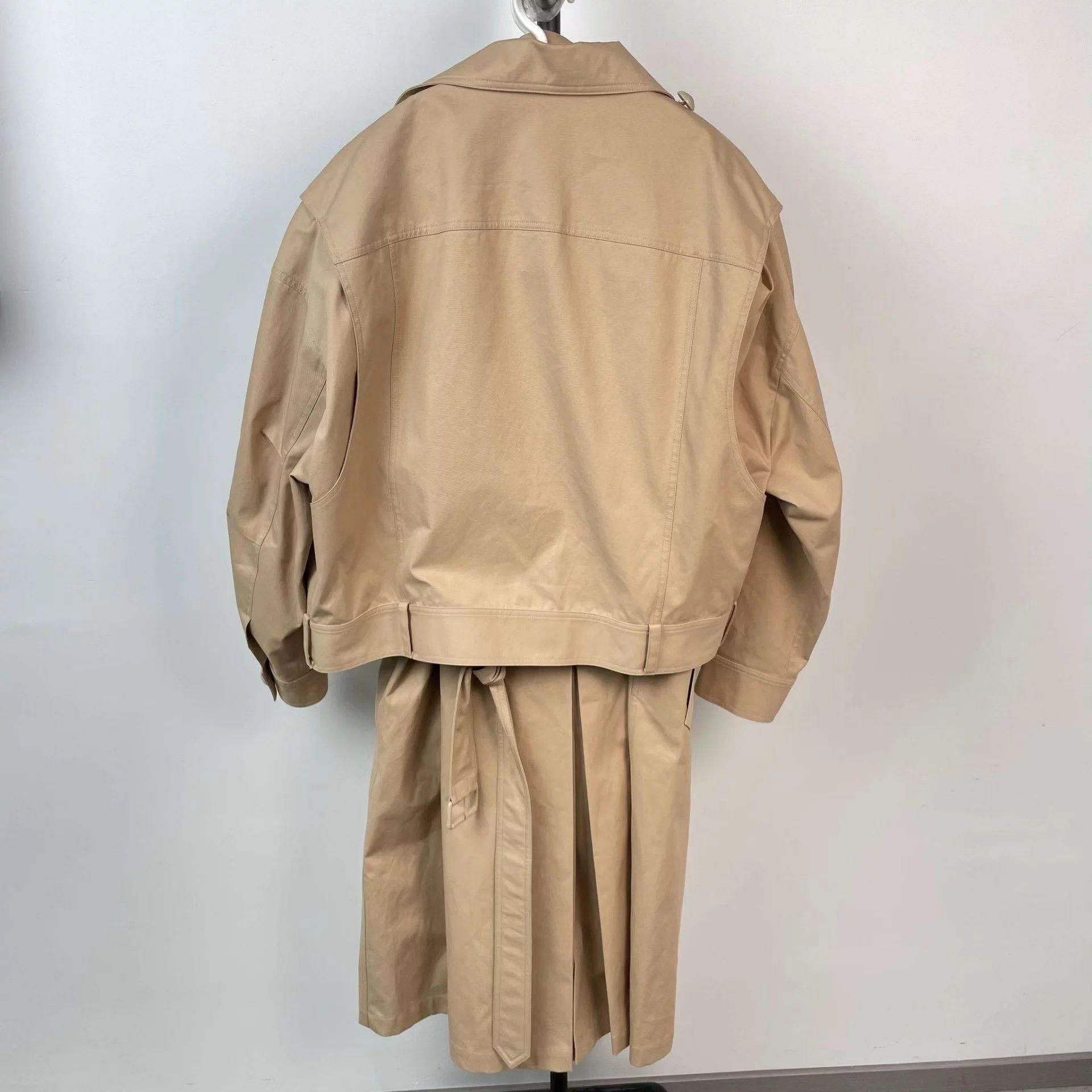 Louis Vuitton LV Cotton Beige Coat 46 Size XL / US 12-14 / IT 48-50 - 2 Thumbnail