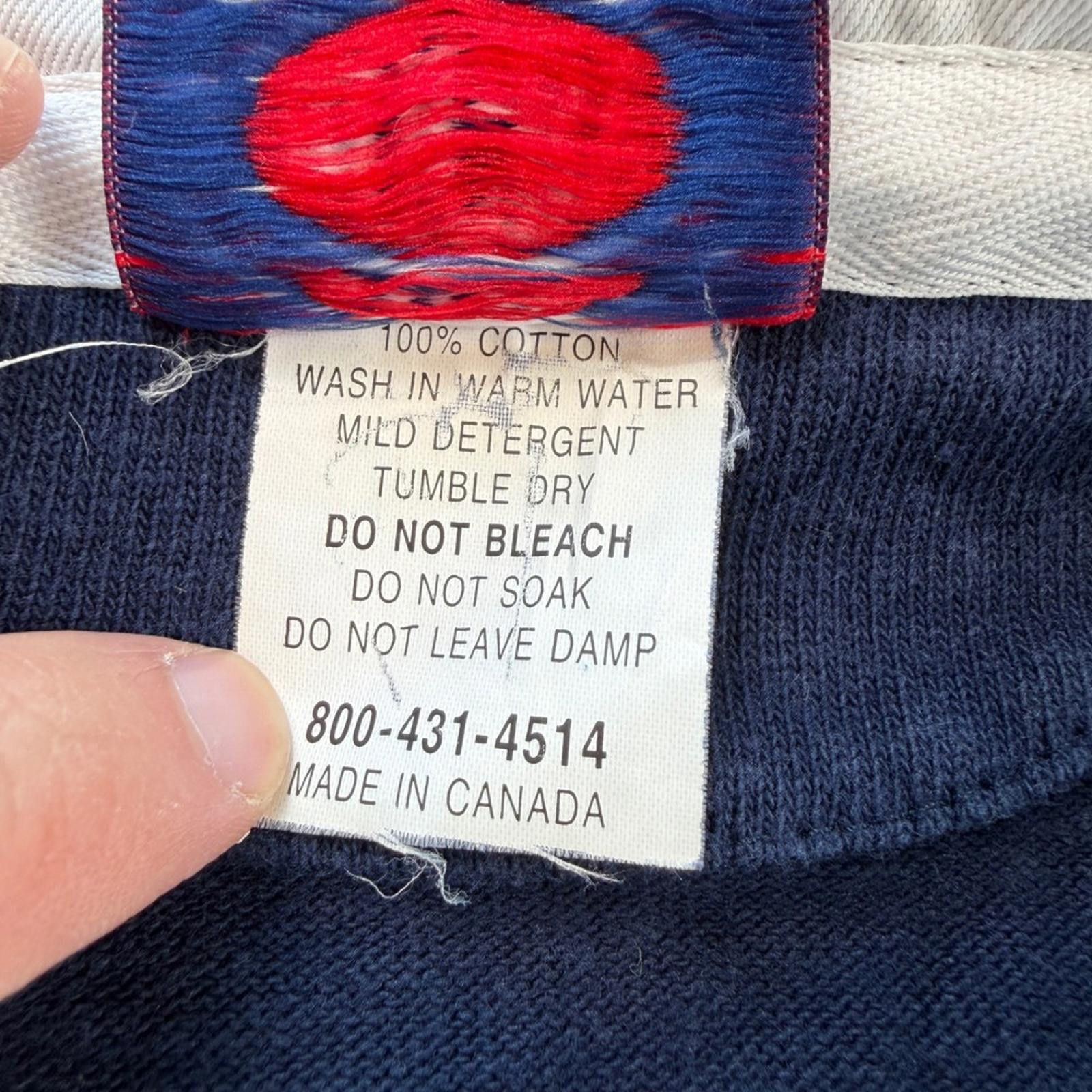 Other Vintage US Rugby Halbro Rugby Shirt Men Made in Canada Navy Size US S / EU 44-46 / 1 - 6 Thumbnail