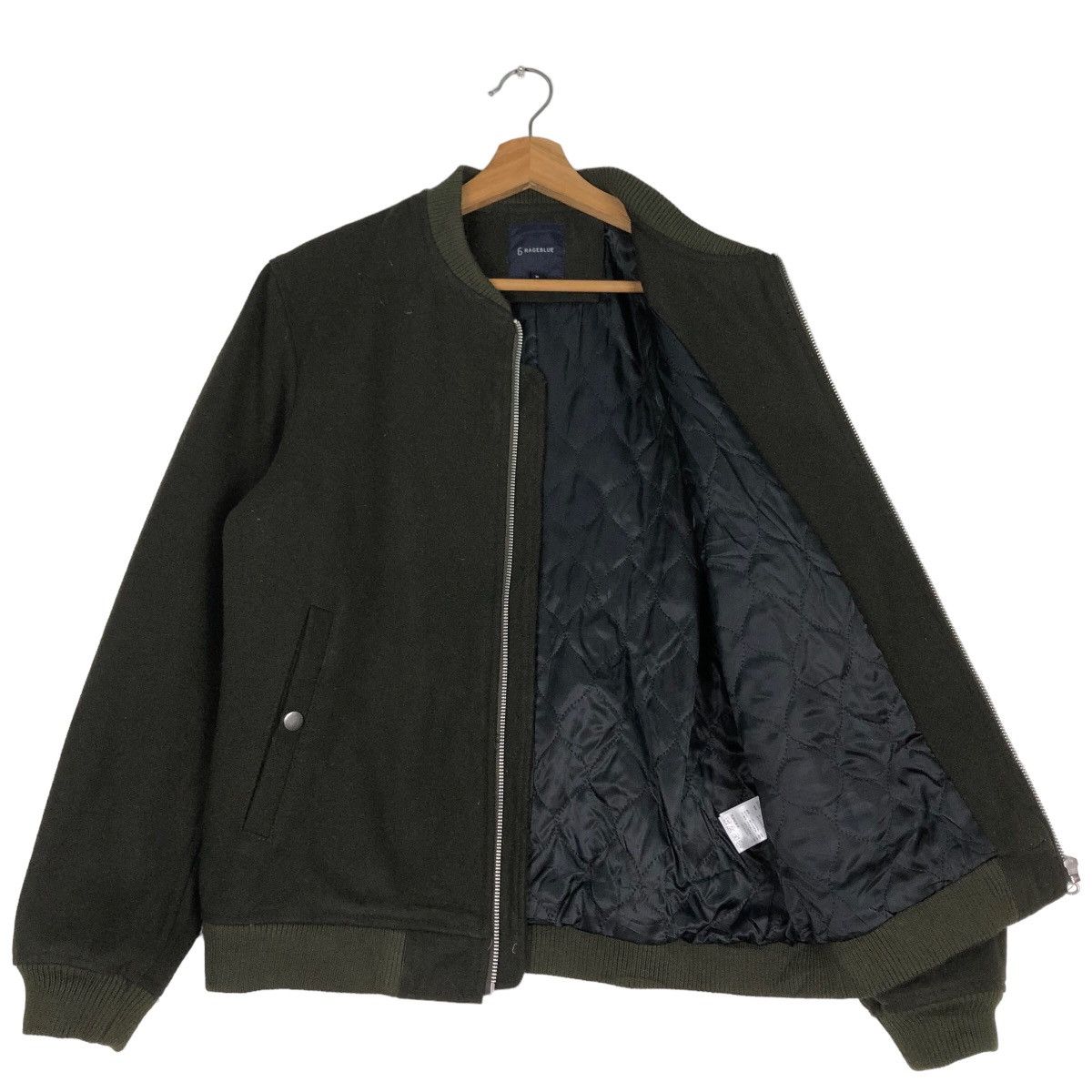 Japanese Brand 🔥Vintage Bomber Jacket Rageblue Japan Made Issey Miyake Size US M / EU 48-50 / 2 - 9 Thumbnail