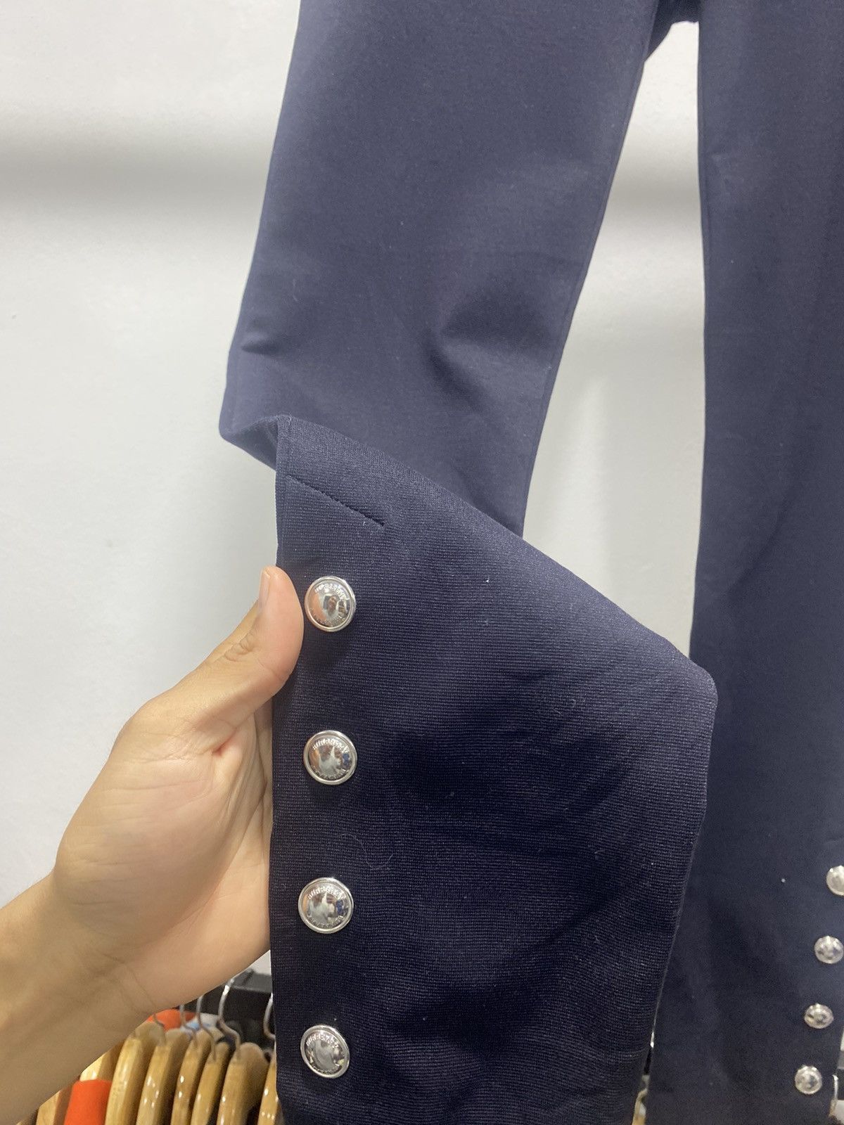 Burberry Snap Button Stretchable Pants