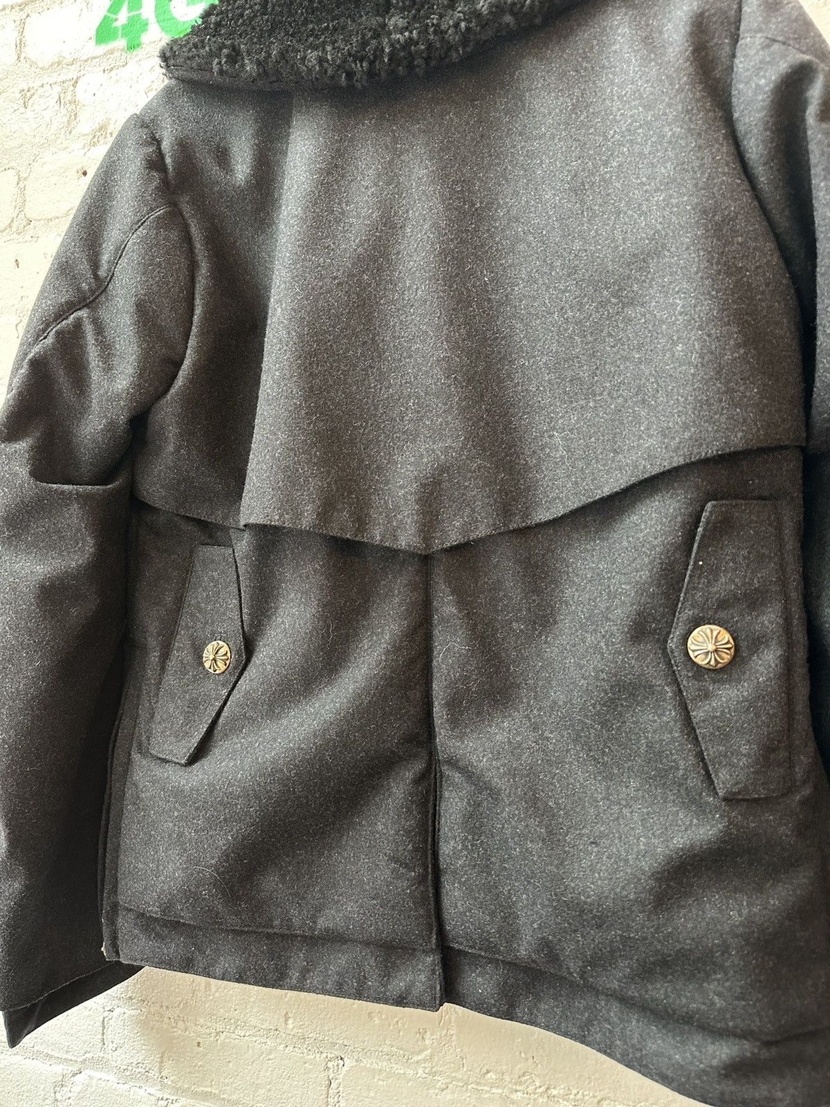 Chrome Hearts CHROME HEARTS SHEARLING BOMBER Size US M / EU 48-50 / 2 - 4 Thumbnail