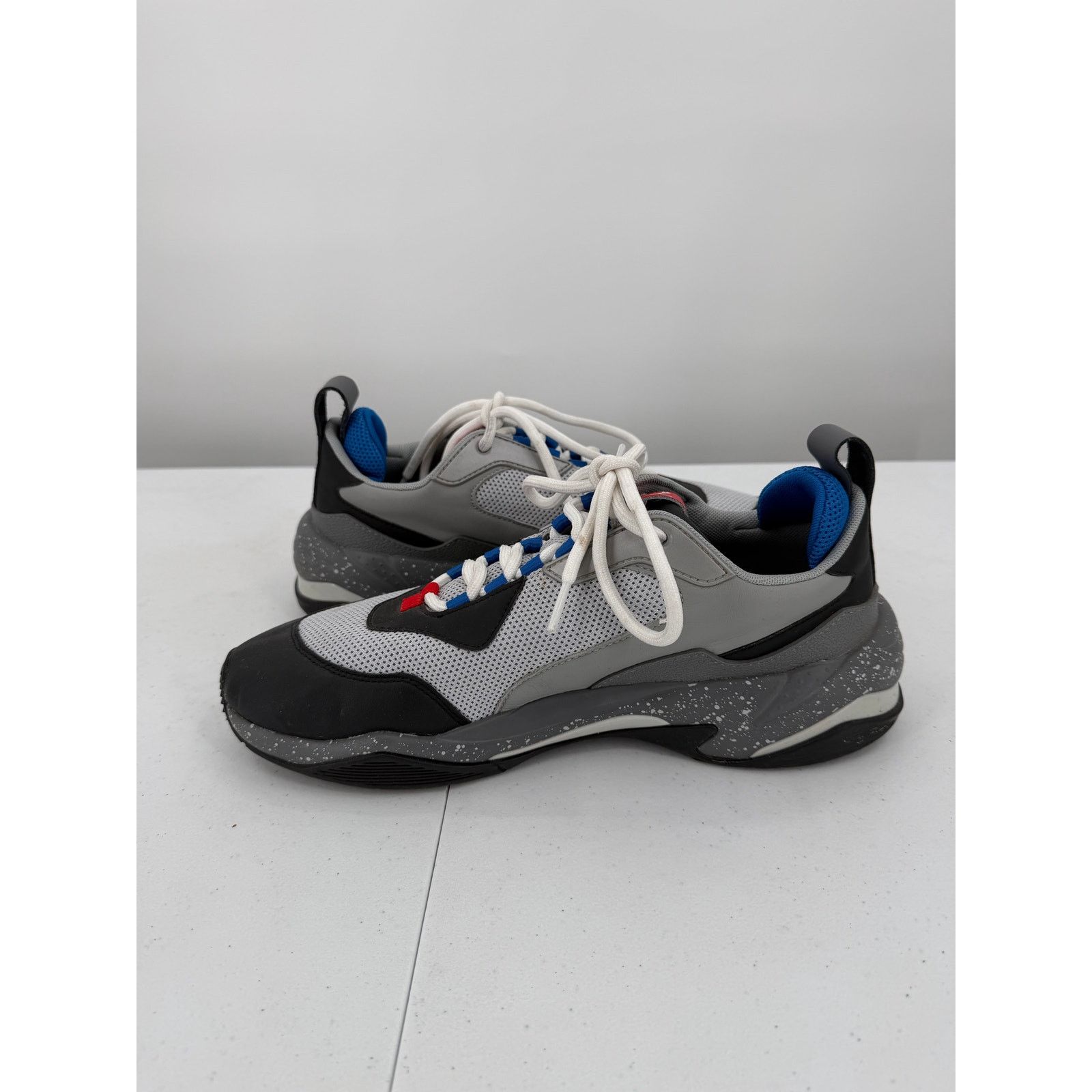 Puma Puma Men's Thunder Electric Gray Blue Low-Top Sneakers 10 Size US 10 / EU 43 - 9 Thumbnail