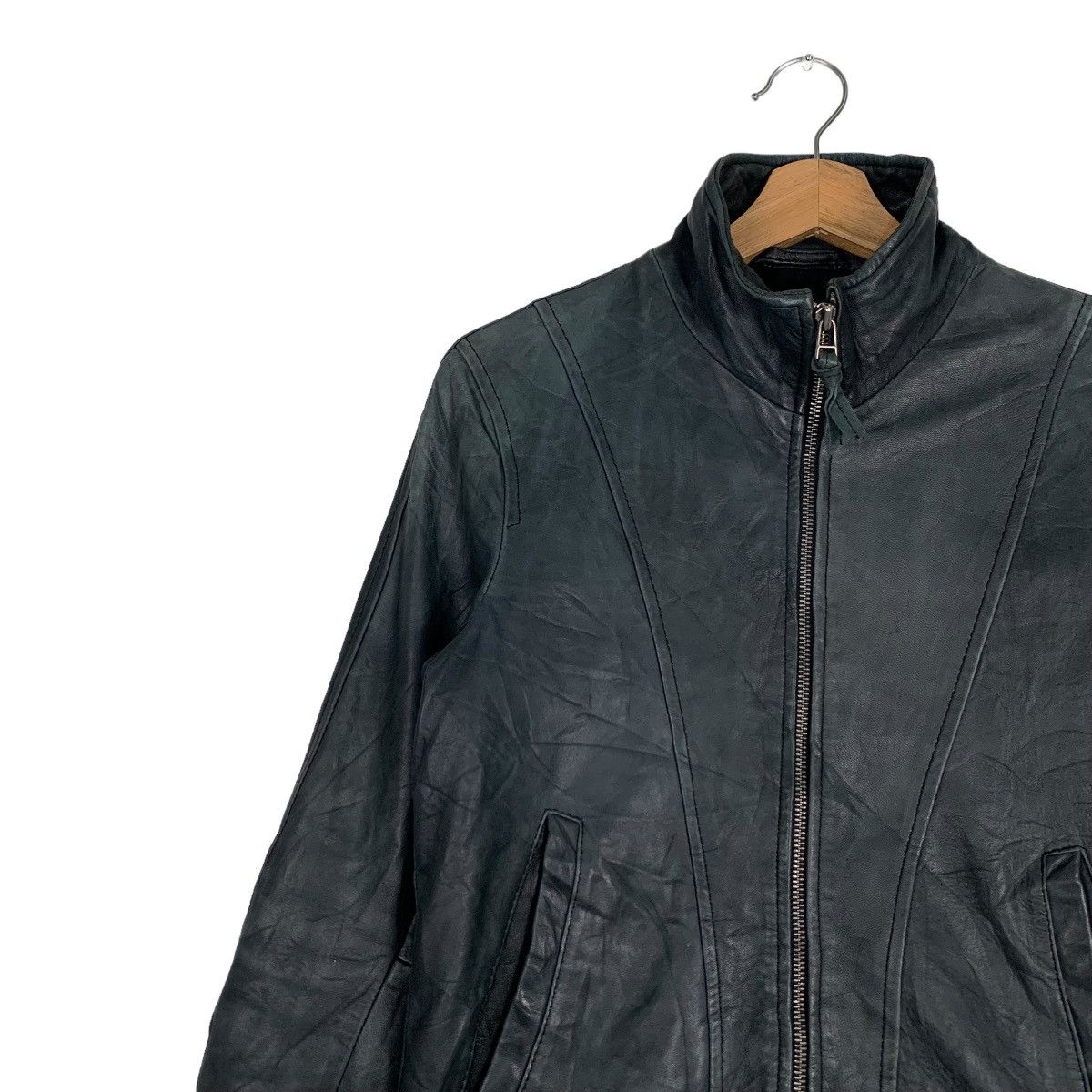 NANO universe NANO UNIVERSE Sheep Skin Leather Jacket #0369-C17 Size US S / EU 44-46 / 1 - 6 Thumbnail