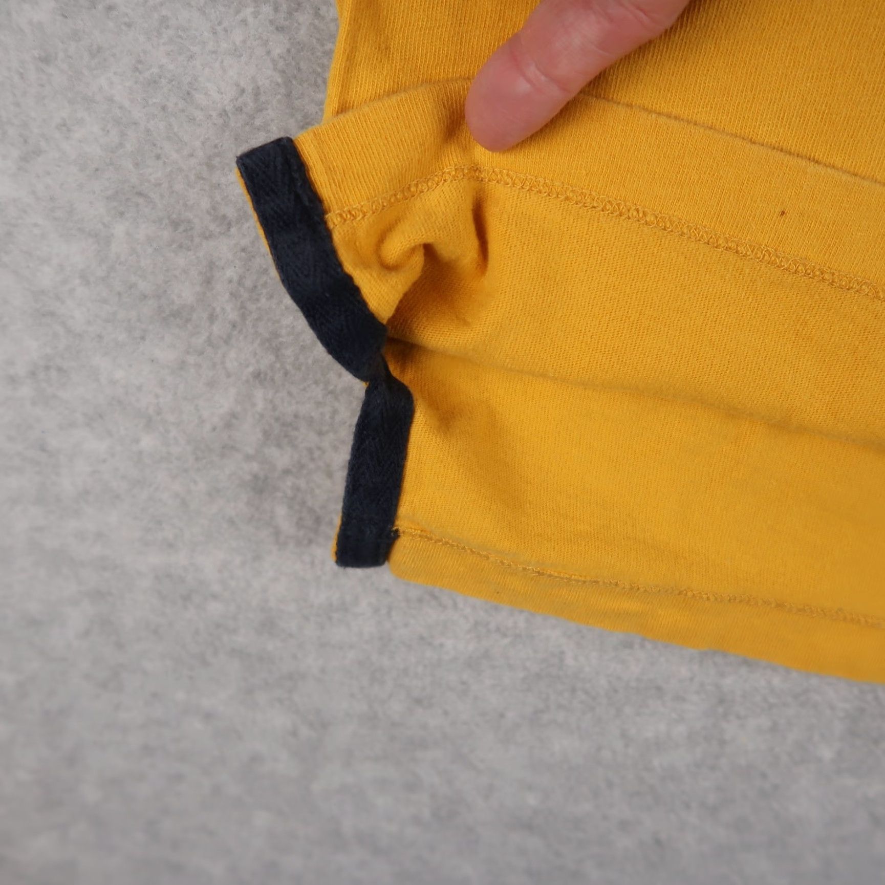 Gap VINTAGE Y2K GAP Shirt Polo Yellow Blue Short Sleeve Mens M Medium Collared Size US M / EU 48-50 / 2 - 7 Thumbnail