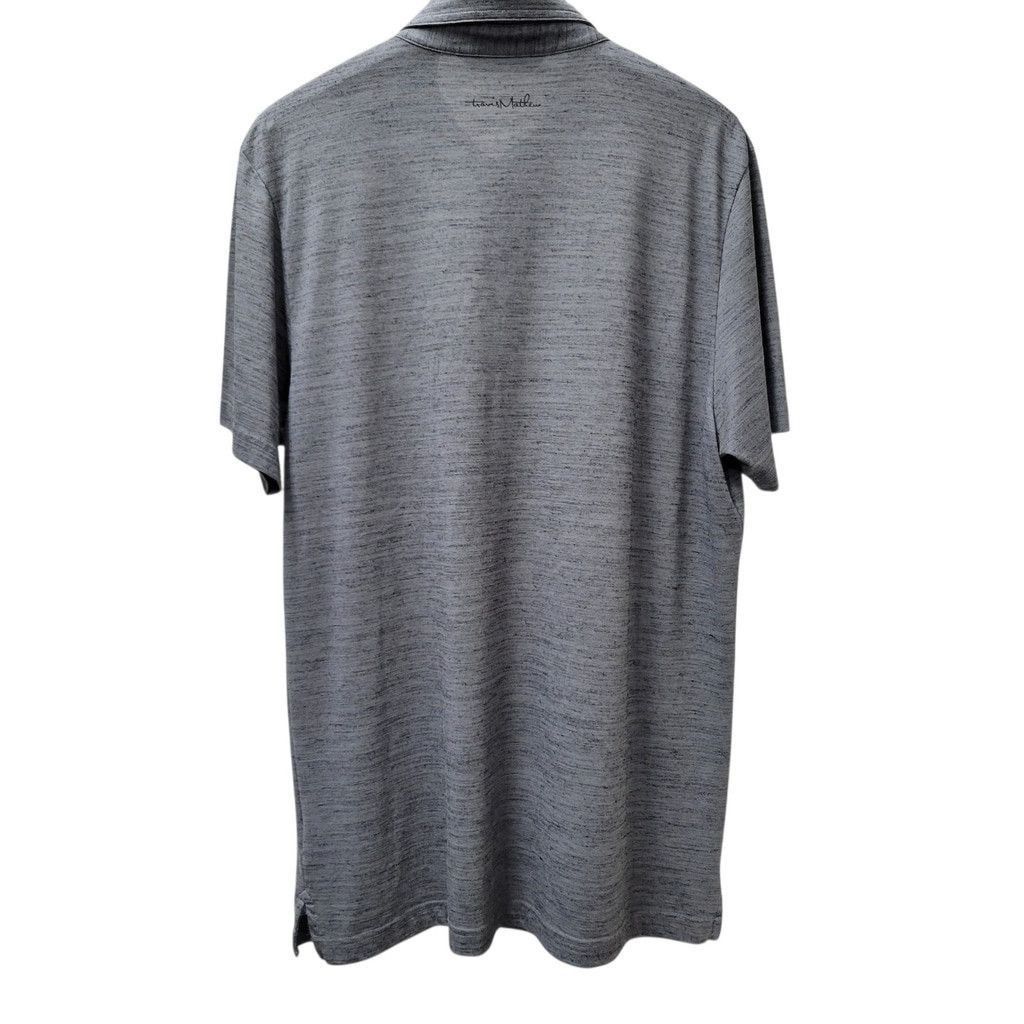 TravisMathew Travis Mathew Men's Gray Polo Golf Collared Shirt Size Large Size US L / EU 52-54 / 3 - 5 Thumbnail