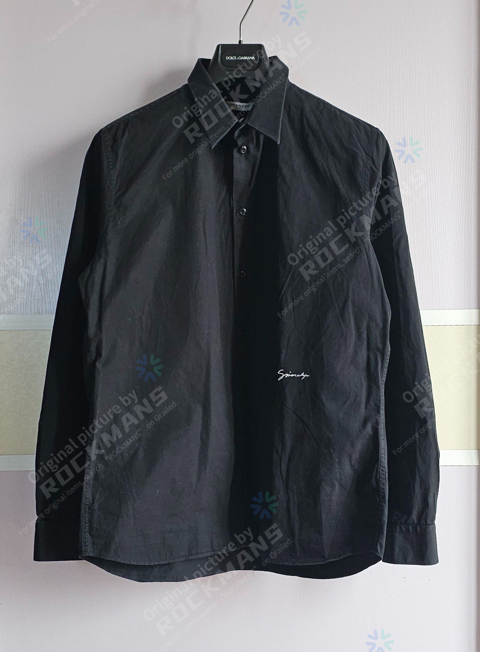 Givenchy Givenchy Signature Embroidered Shirt Size 43 Size US L / EU 52-54 / 3 - 1 Thumbnail