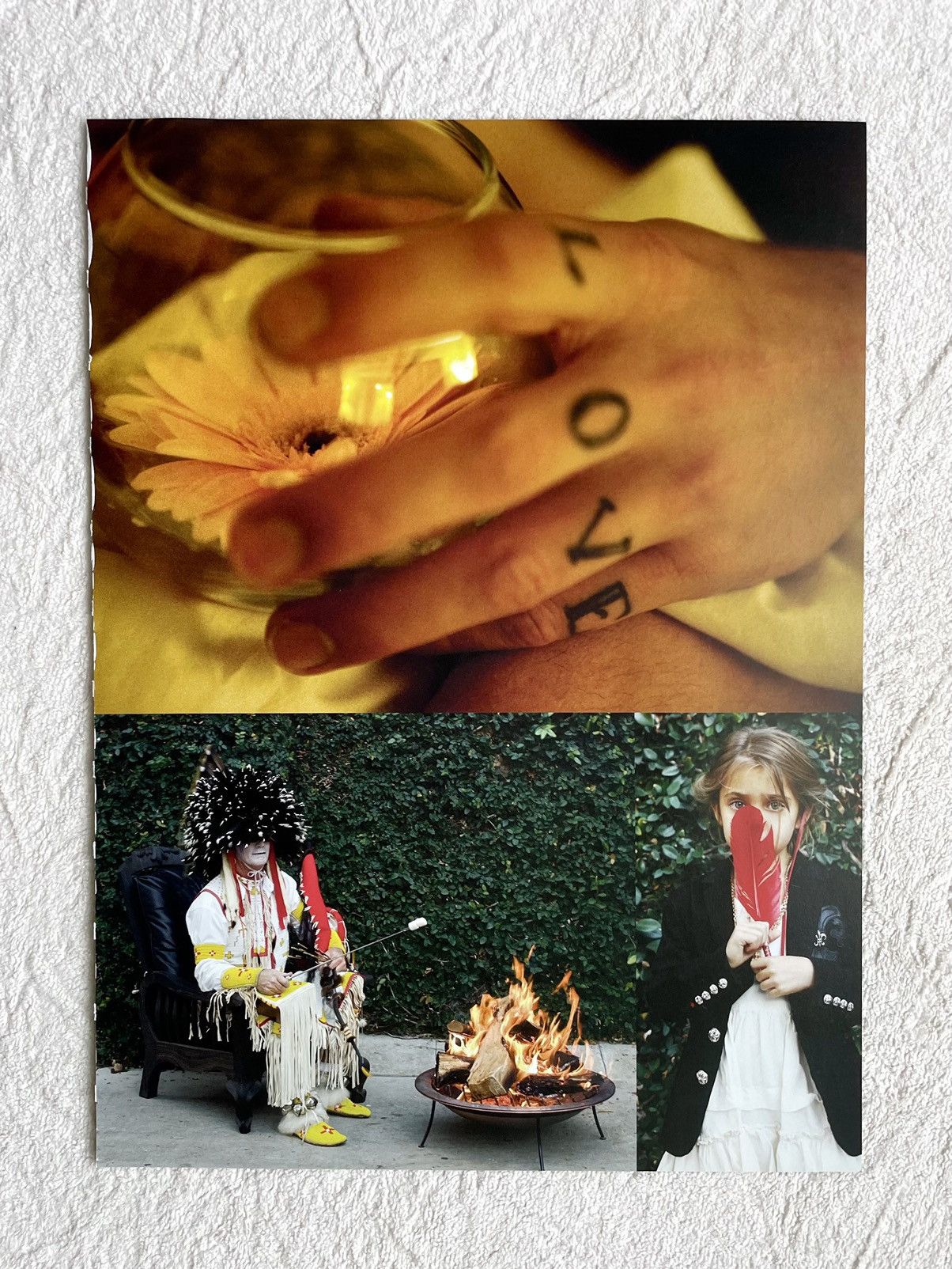 Chrome Hearts Chrome Hearts “love” Native 8x11 cutout Poster Size ONE SIZE - 1 Thumbnail