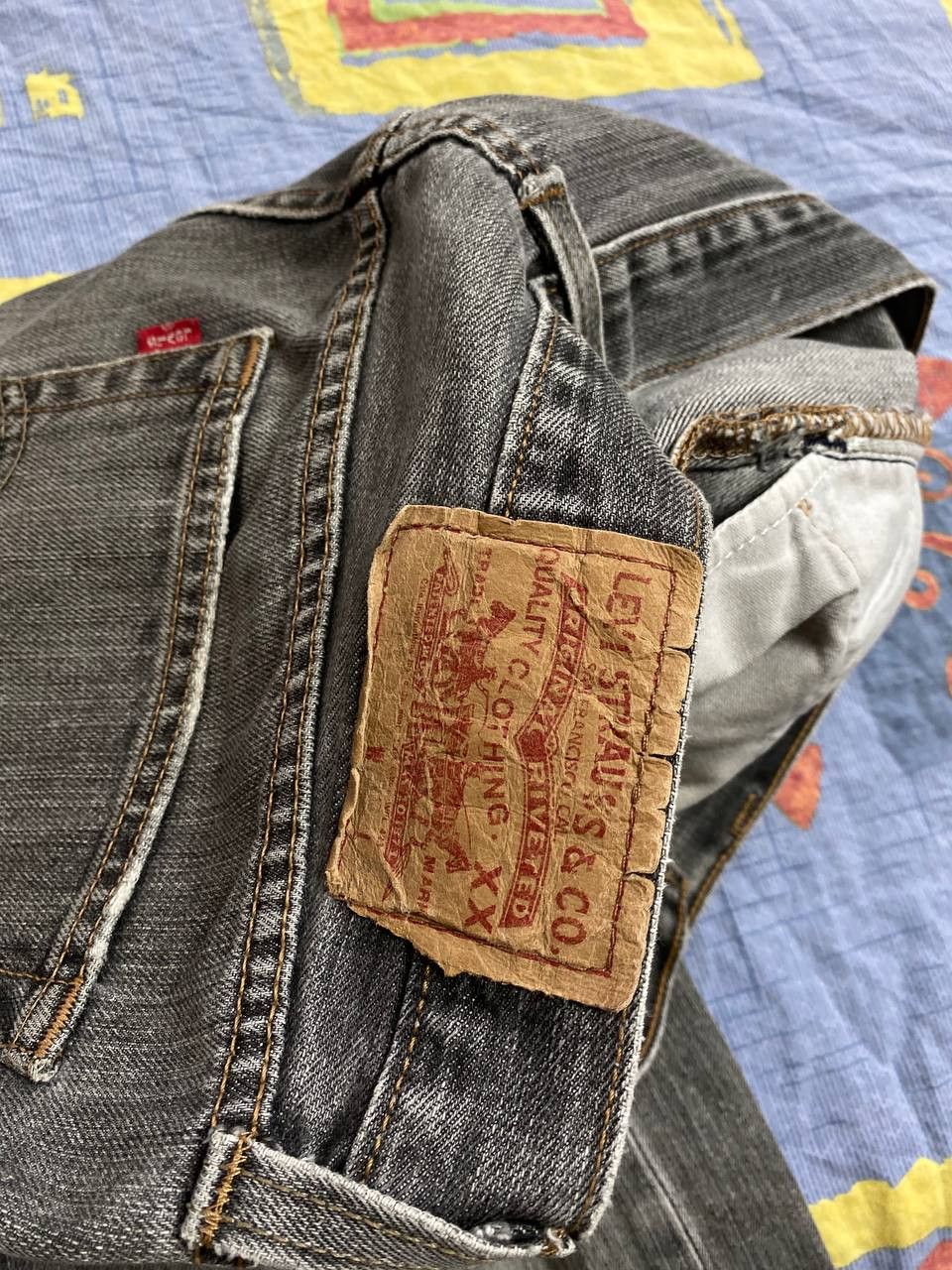 Levi's Levi's Jeans 501 Faded Denim Size US 32 / EU 48 - 20 Thumbnail