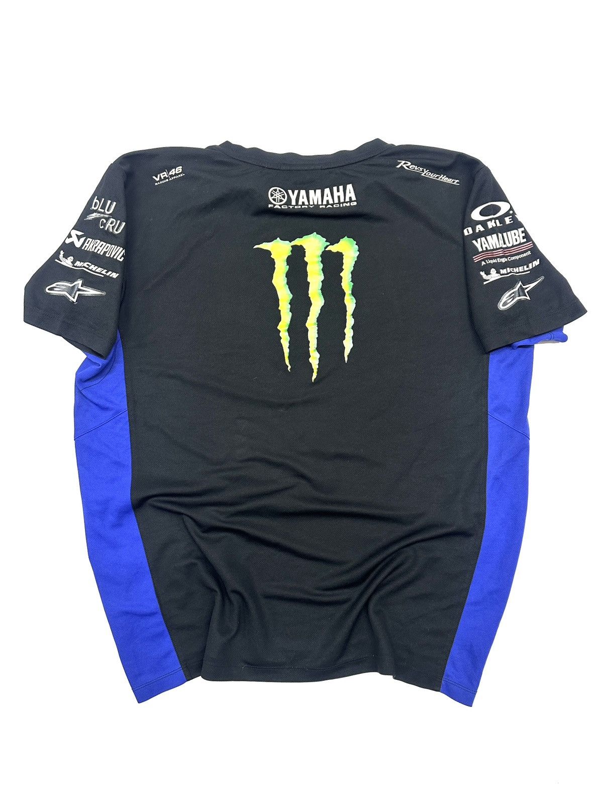 Yamaha Vintage Yamaha Moto jersey 46 Vito Rossi size XL Size US XL / EU 56 / 4 - 1 Thumbnail