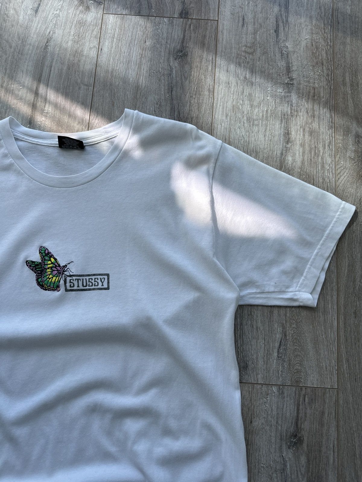 Stussy Stussy Butterfly t-shirt tee Size US M / EU 48-50 / 2 - 3 Thumbnail