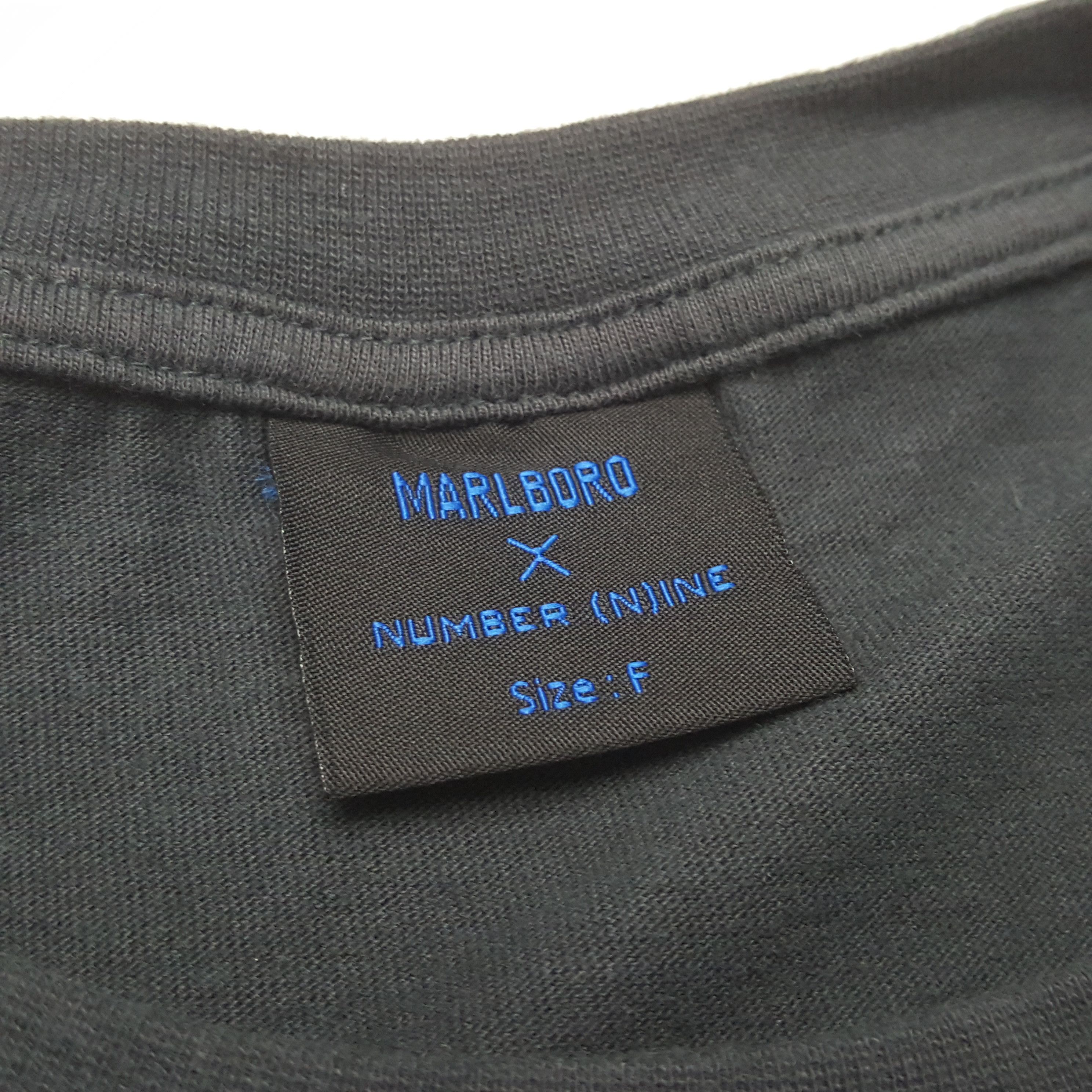 Marlboro × Number (N)ine × Vintage Vintage MARLBOR x NUMBER (N)INE Japan Brand T-shirt C294N17 Size US M / EU 48-50 / 2 - 5 Thumbnail