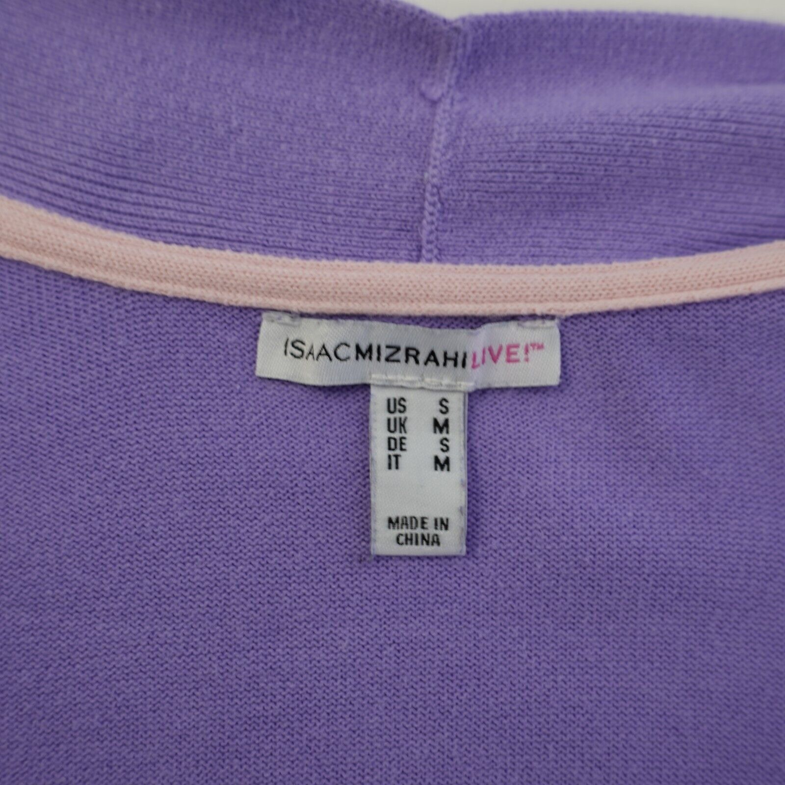 Isaac Mizrahi Damaged Isaac Mizrahi Live Purple Cardigan Small Womens Swea Size S / US 4 / IT 40 - 5 Thumbnail