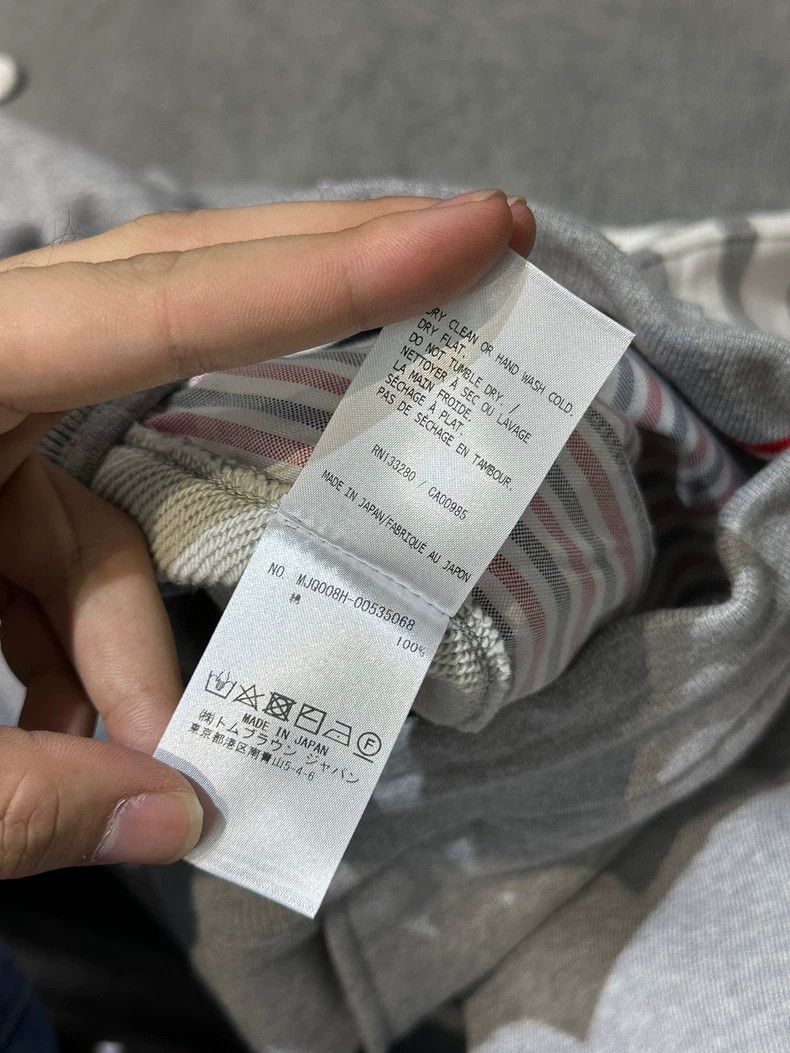 Thom Browne Thom Browne size0 Classic four stripe loose knit tracksuit Size US 26 / EU 42 - 5 Thumbnail
