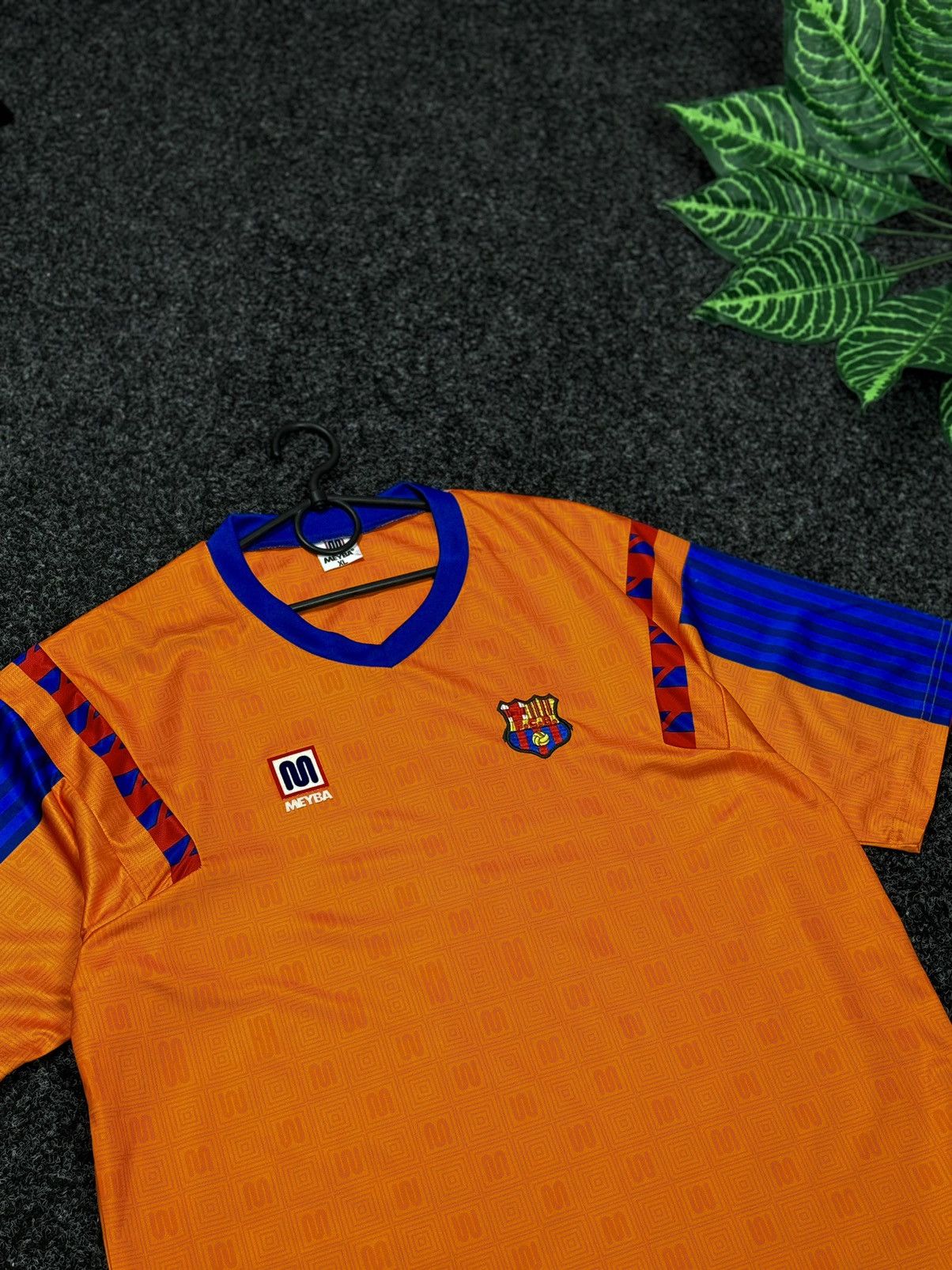 Other Meyba soccer jersey tee FBC Barcelona style 1992 size XL Size US XL / EU 56 / 4 - 2 Thumbnail