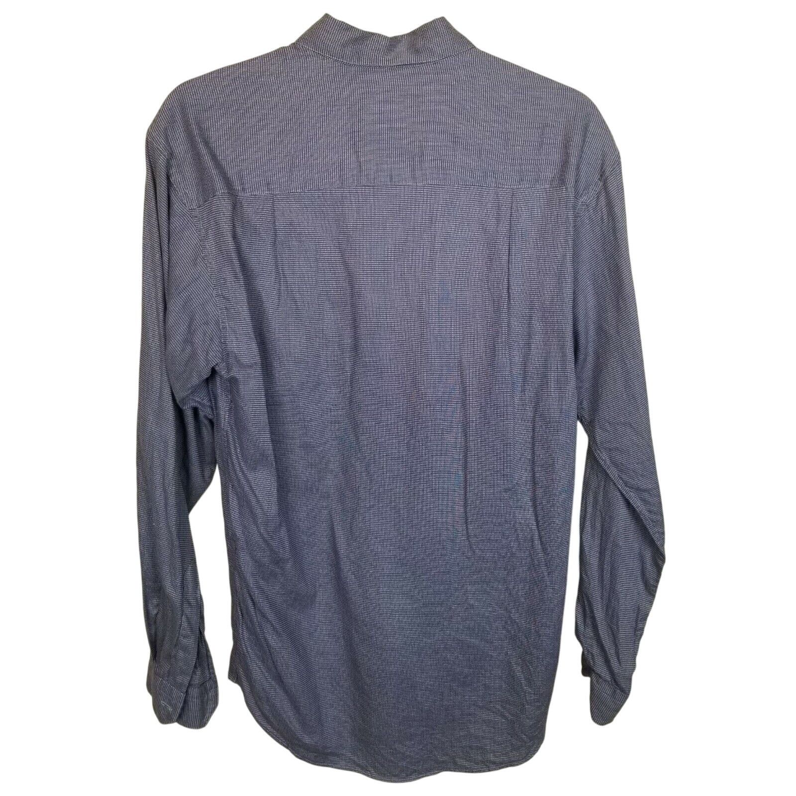 Ermenegildo Zegna Ermenegildo Zegna Soft Men Geometric Dress Shirt 37 Designer Size US S / EU 44-46 / 1 - 8 Thumbnail