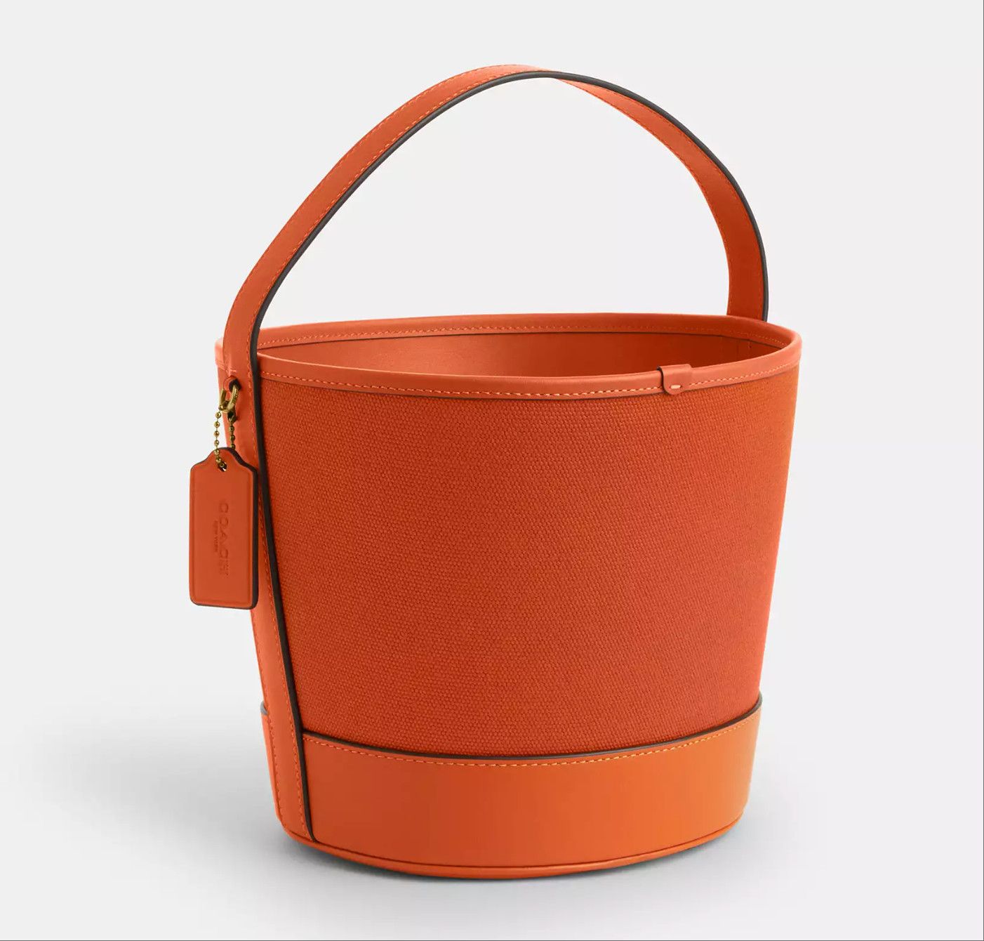 Coach Trick Or Treat Bucket With Halloween Pumpkin CCE05 Size ONE SIZE - 9 Thumbnail