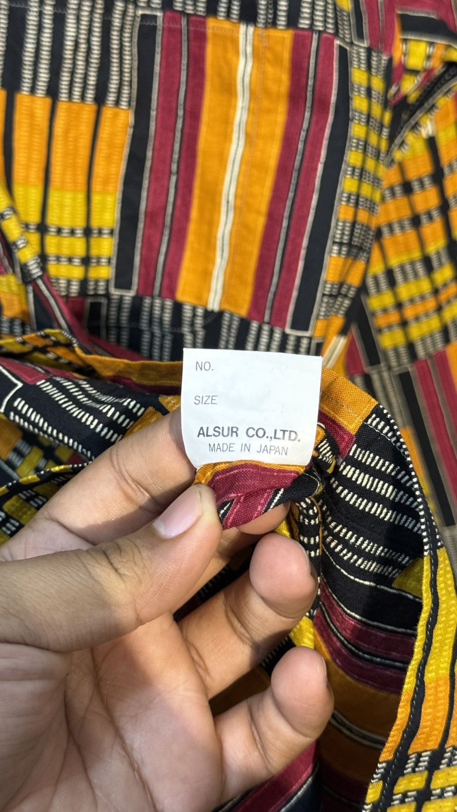 Beams Japan Beams Japanese Brand Printed Button Down Shirt Size US L / EU 52-54 / 3 - 5 Thumbnail