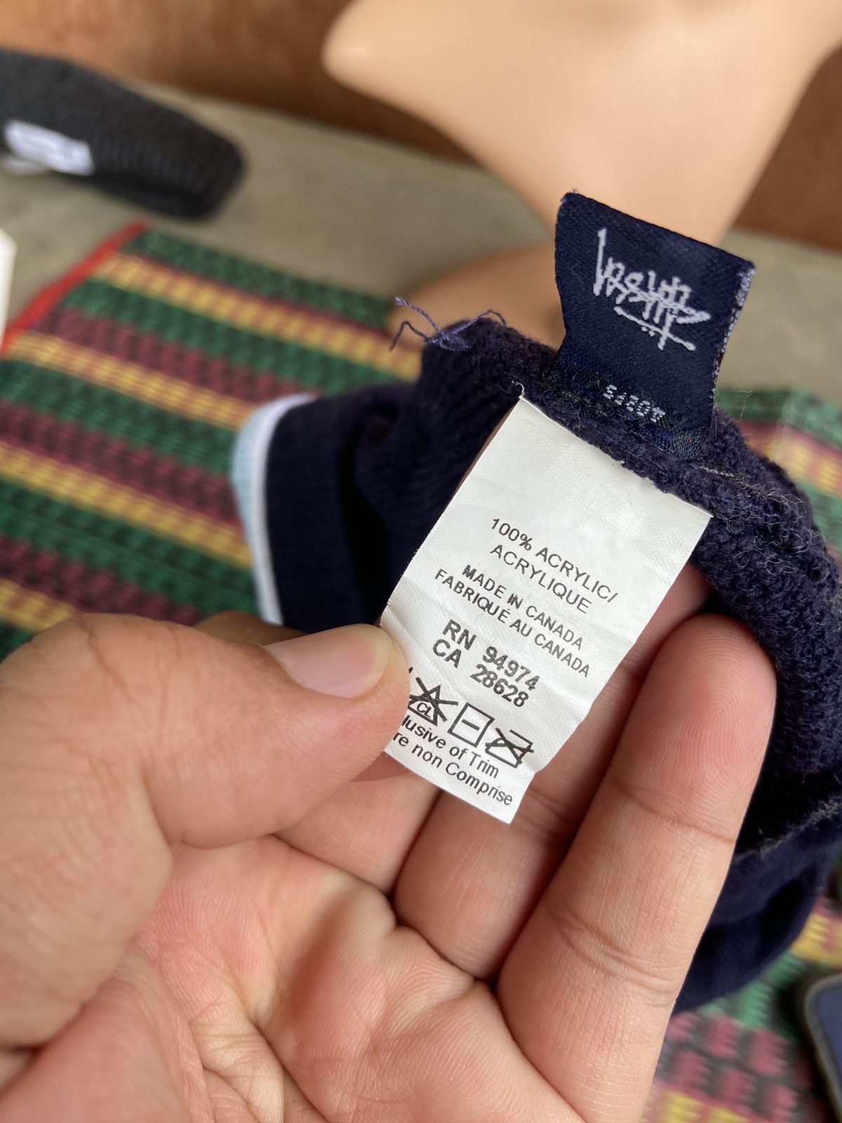 Stussy Vintage Stussy Beanie Hat Size ONE SIZE - 5 Thumbnail