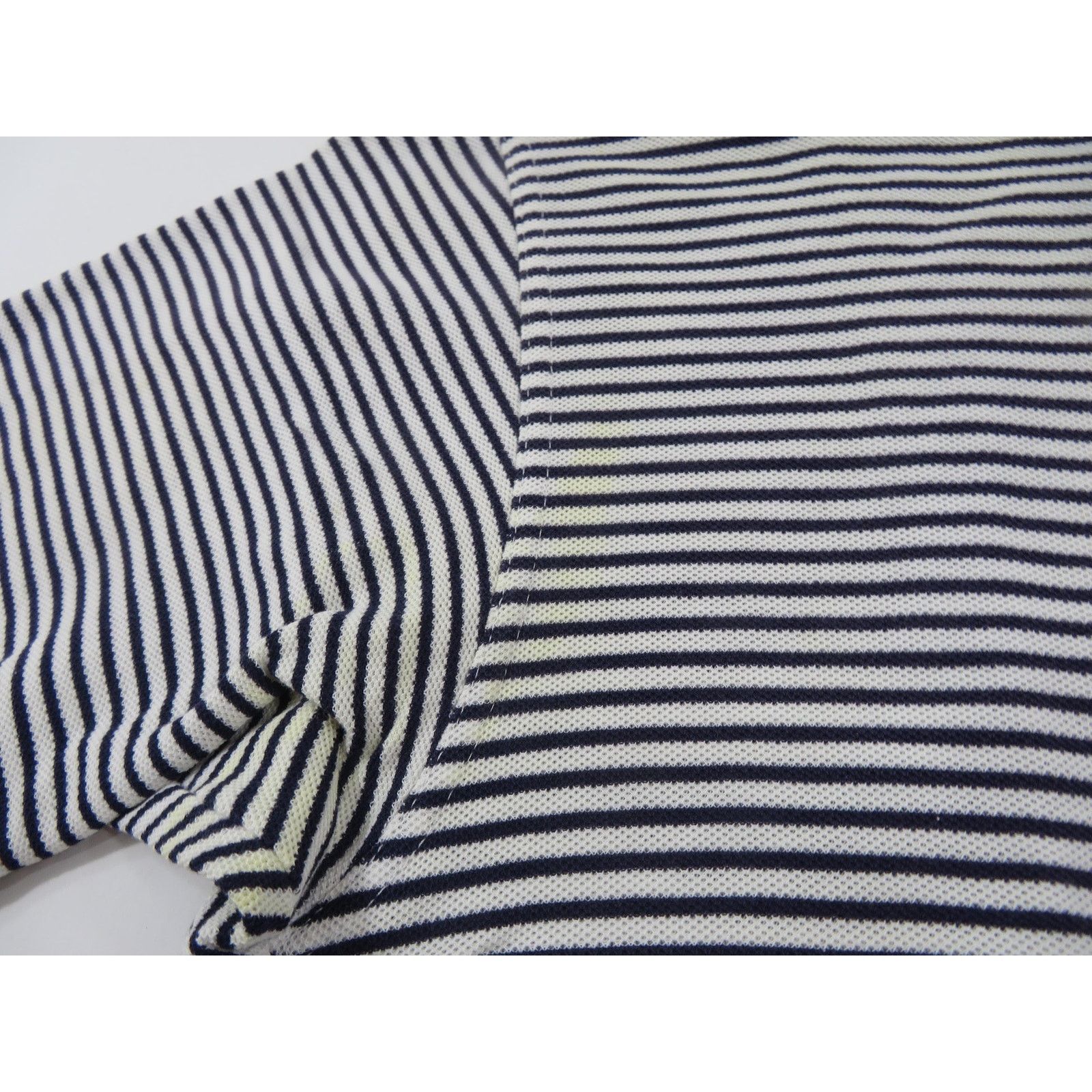 Ashworth Ashworth Polo Shirt, Made in USA, White Blue, Sz L 1990s Size US L / EU 52-54 / 3 - 5 Thumbnail