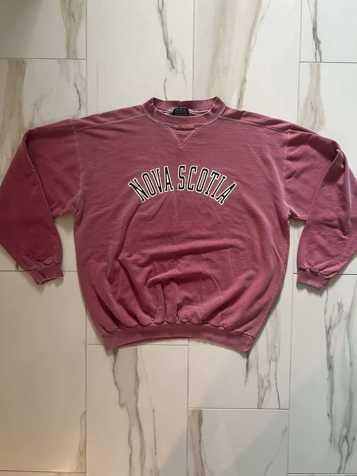 Vintage 90s Vintage Faded Nova Scotia Crewneck Size US L / EU 52-54 / 3 - 1 Thumbnail