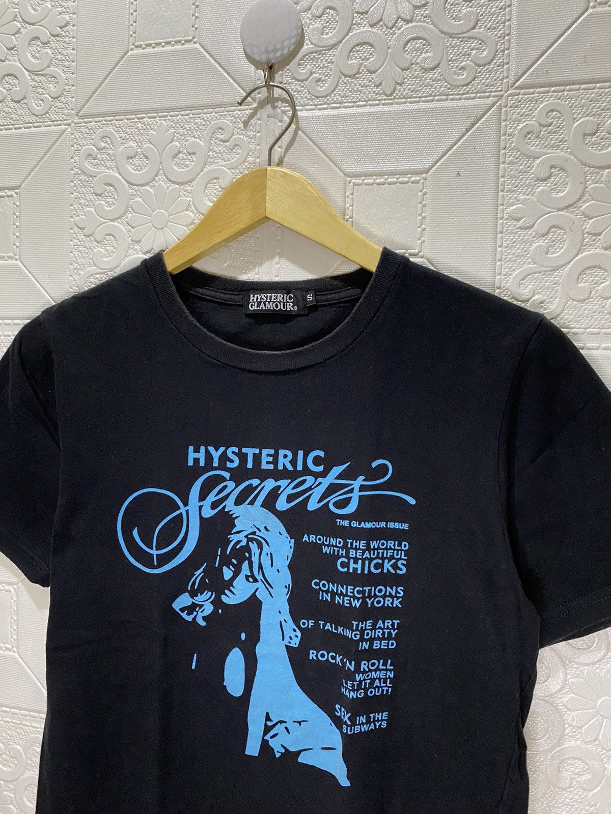 Hysteric Glamour × Japanese Brand Hysteric Glamour Secrets Tshirt Size S / US 4 / IT 40 - 2 Thumbnail