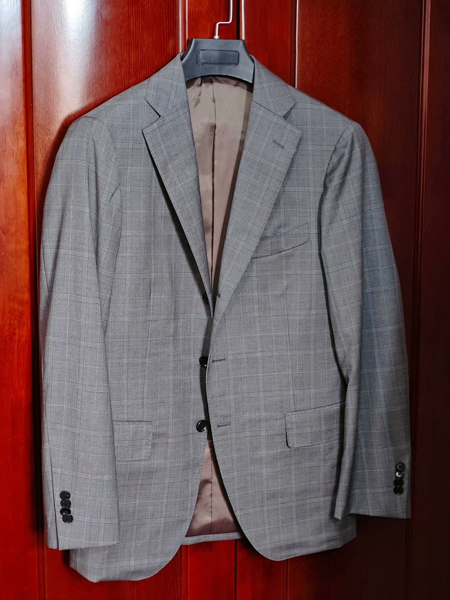 Japanese Brand Italian Custom Gray Wool Blend Suit Size US S / EU 44-46 / 1 - 1 Thumbnail