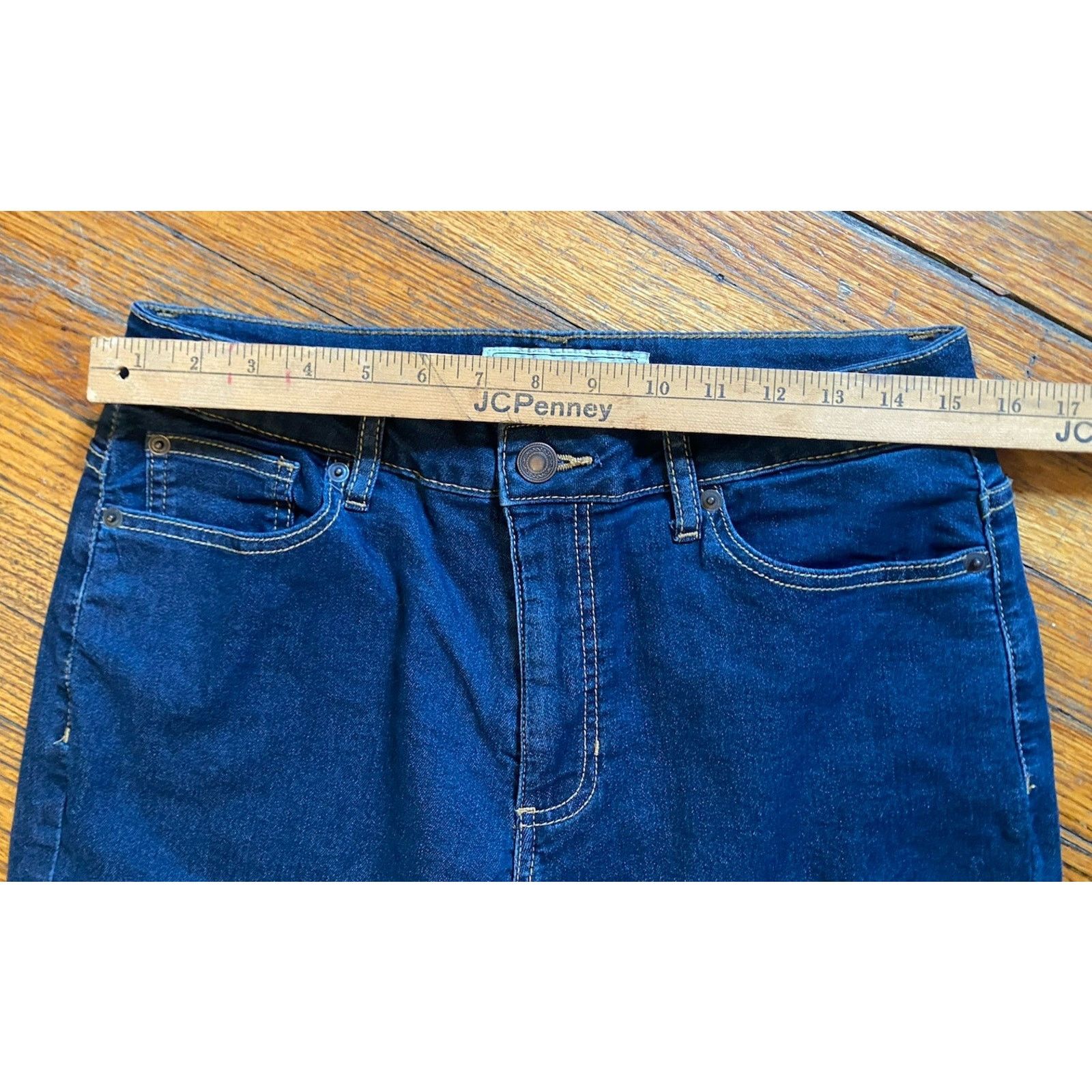 Bit & Bridle NWT Bit Bridle Fleece Lined Straight Leg Jeans Women’s 10 Size 32" / US 10 / IT 46 - 5 Thumbnail
