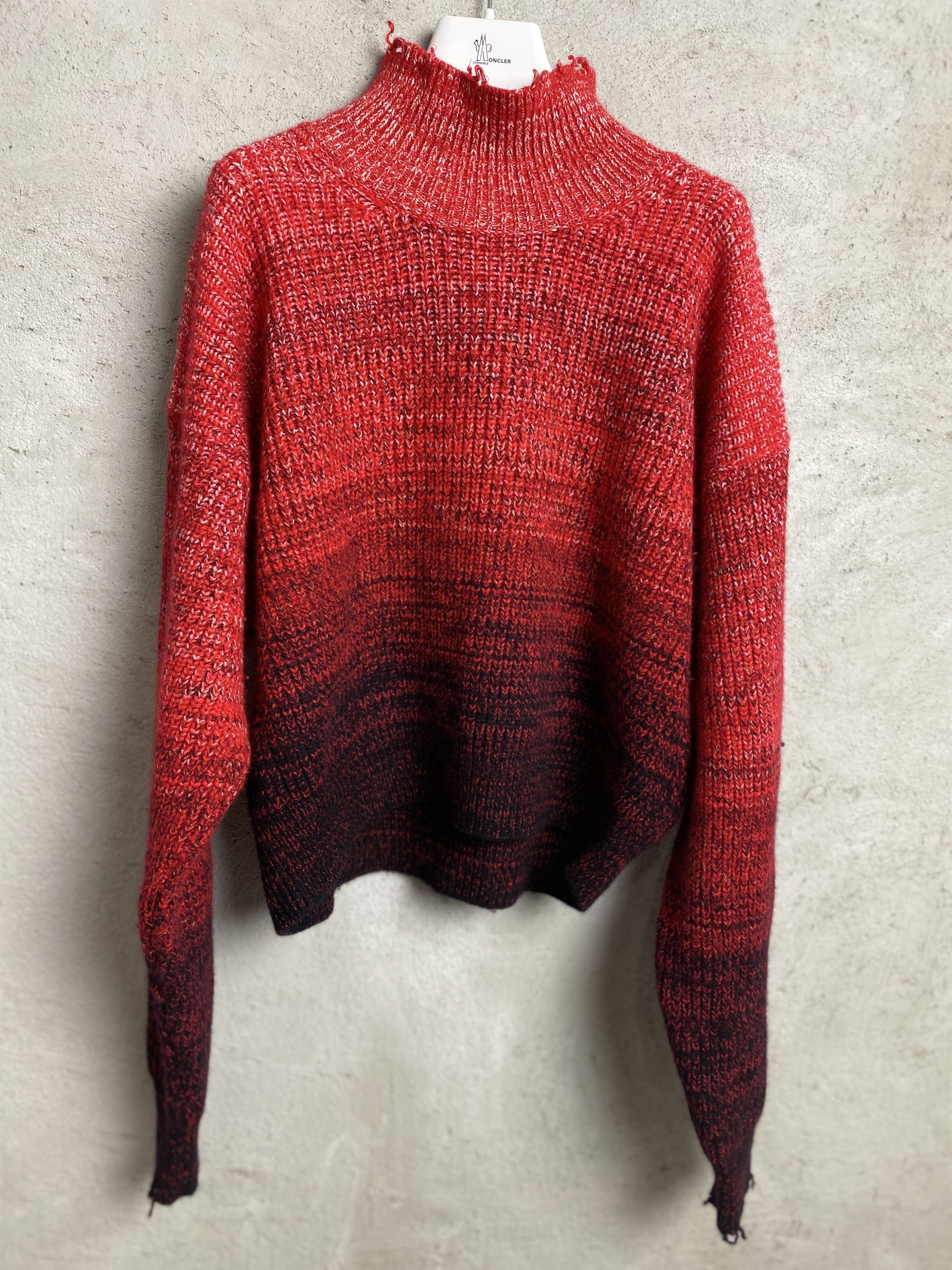 Helmut Lang Helmut Lang runway sweater gradient knitwear rare Size US S / EU 44-46 / 1 - 1 Thumbnail