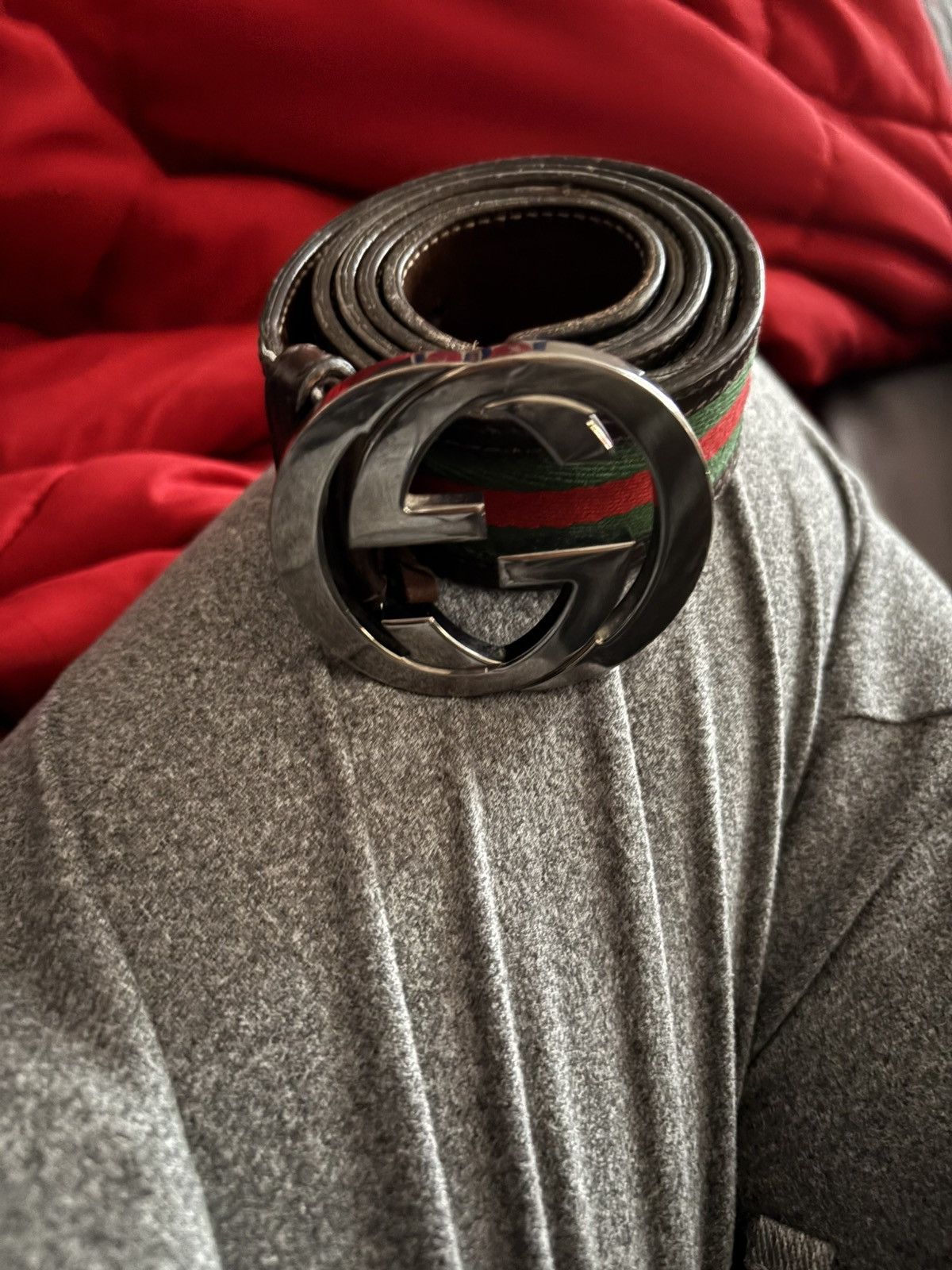 Gucci Gucci belt Size 34 - 1 Thumbnail