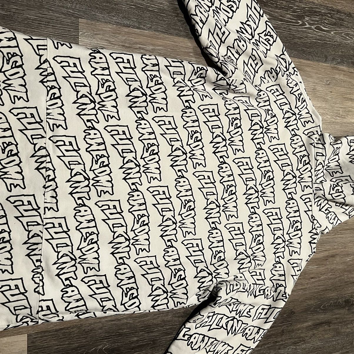 Fucking Awesome Fucking Awesome Allover Zip up hoodie | Grailed