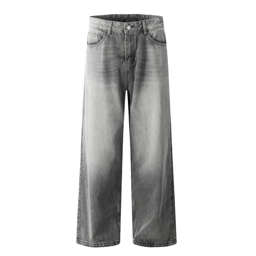 Japanese Brand × Jean Heavy washed punk distressed gradient jeans Size US 32 / EU 48 - 1 Thumbnail