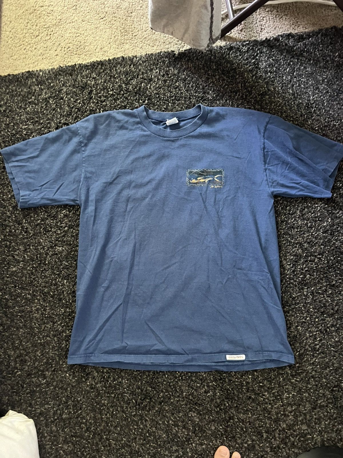 Vintage Blue vintage hawaii fish tee Size US XL / EU 56 / 4 - 1 Thumbnail