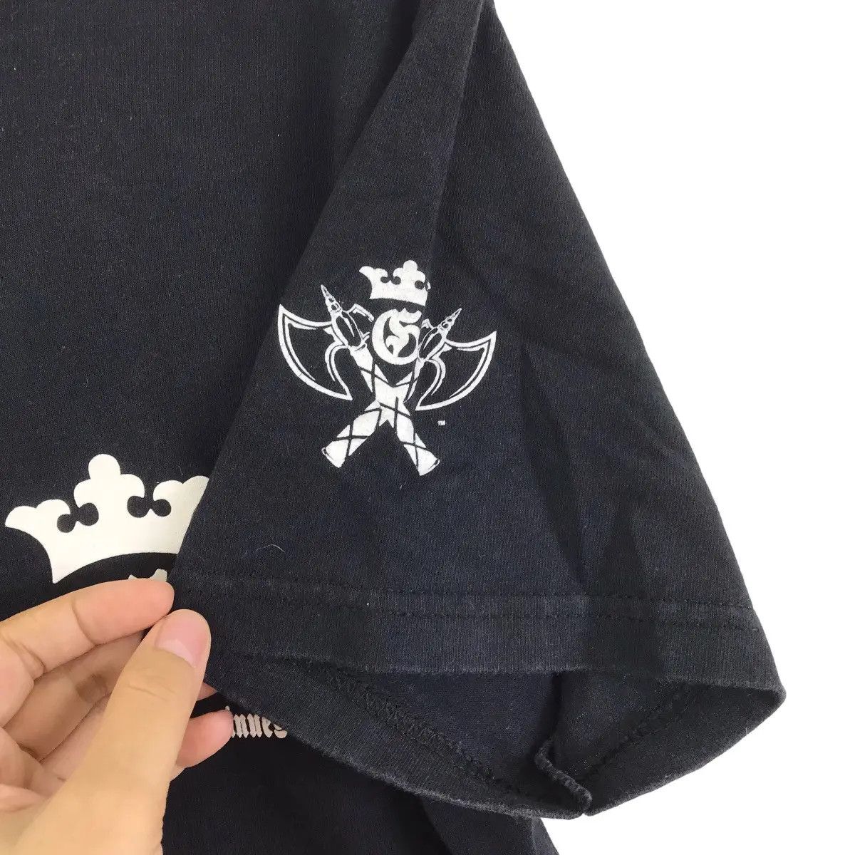 Vintage LABORATORY INTERNATIONAL Sfv Usa Brand Big Logo Print Black Size US S / EU 44-46 / 1 - 6 Thumbnail