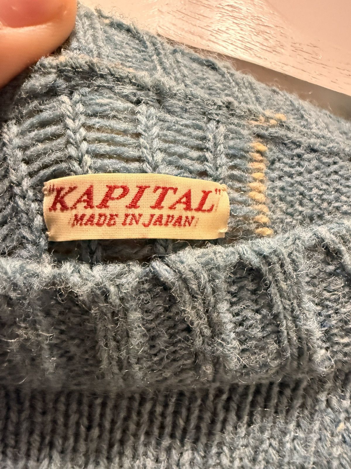 Kapital Kapital oversized intarisa wool sweater Size US L / EU 52-54 / 3 - 3 Thumbnail