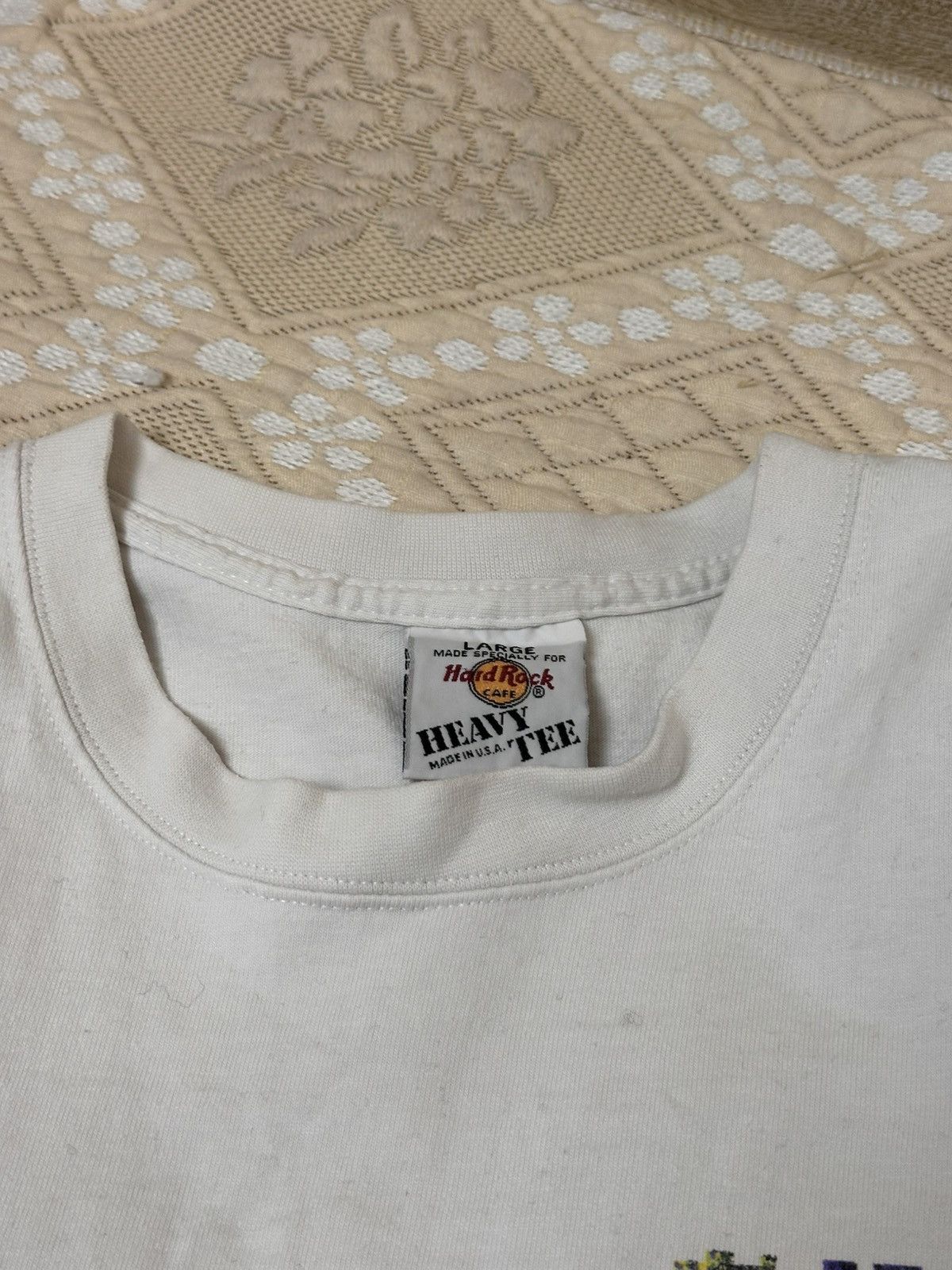 Hard Rock Cafe 🔥 Vintage 90s Hard Rock Orlando Graphic T Shirt 3D Emblem Size US L / EU 52-54 / 3 - 6 Thumbnail