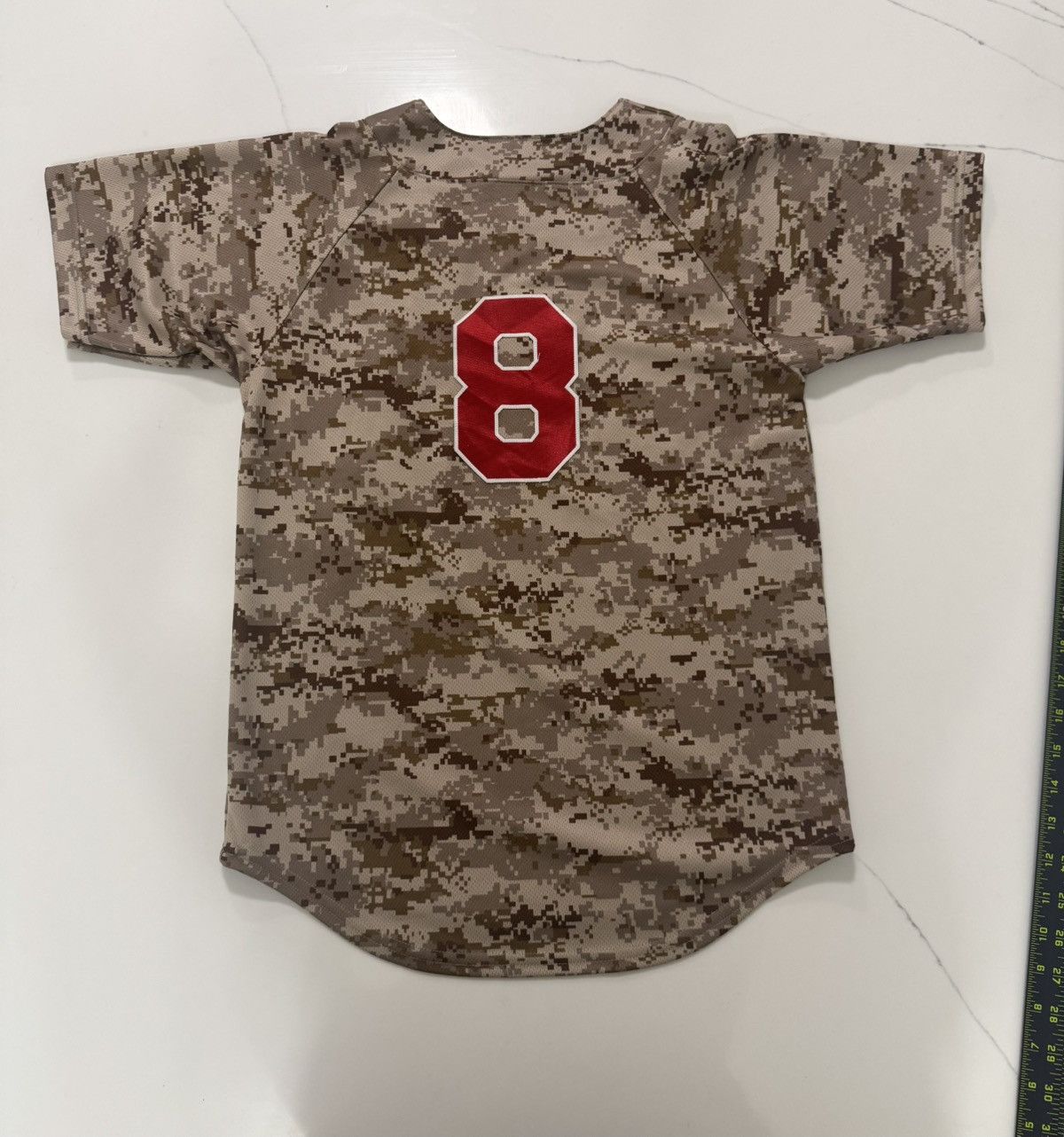 Majestic Majestic Desert Camo Baseball Jersey ⚾🌵 Size US XXS / EU 40 - 2 Thumbnail
