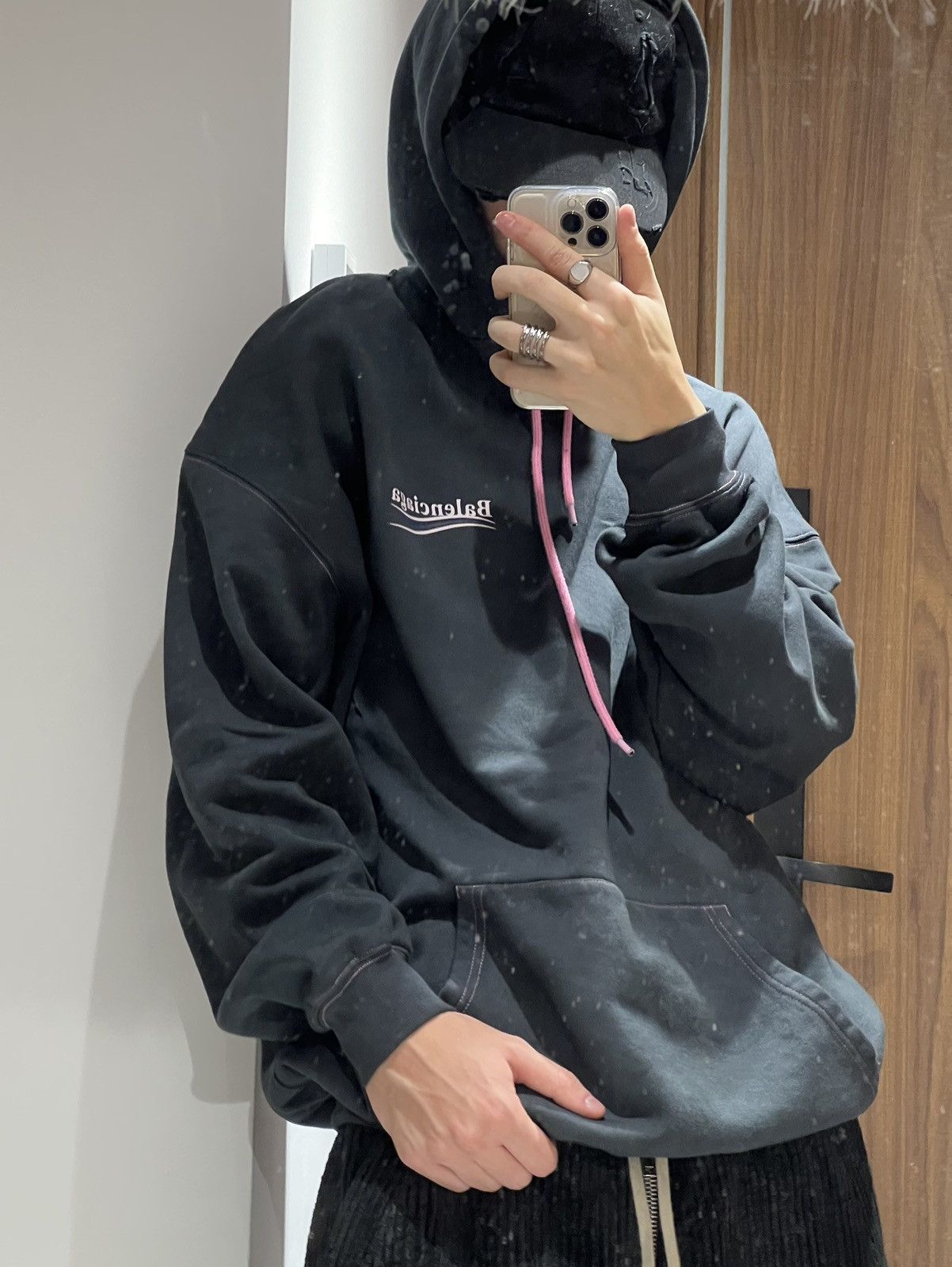 Balenciaga 🚨 Balenciaga hoodie Political Campaign Logo Blue Coke Wave Size US S / EU 44-46 / 1 - 9 Thumbnail