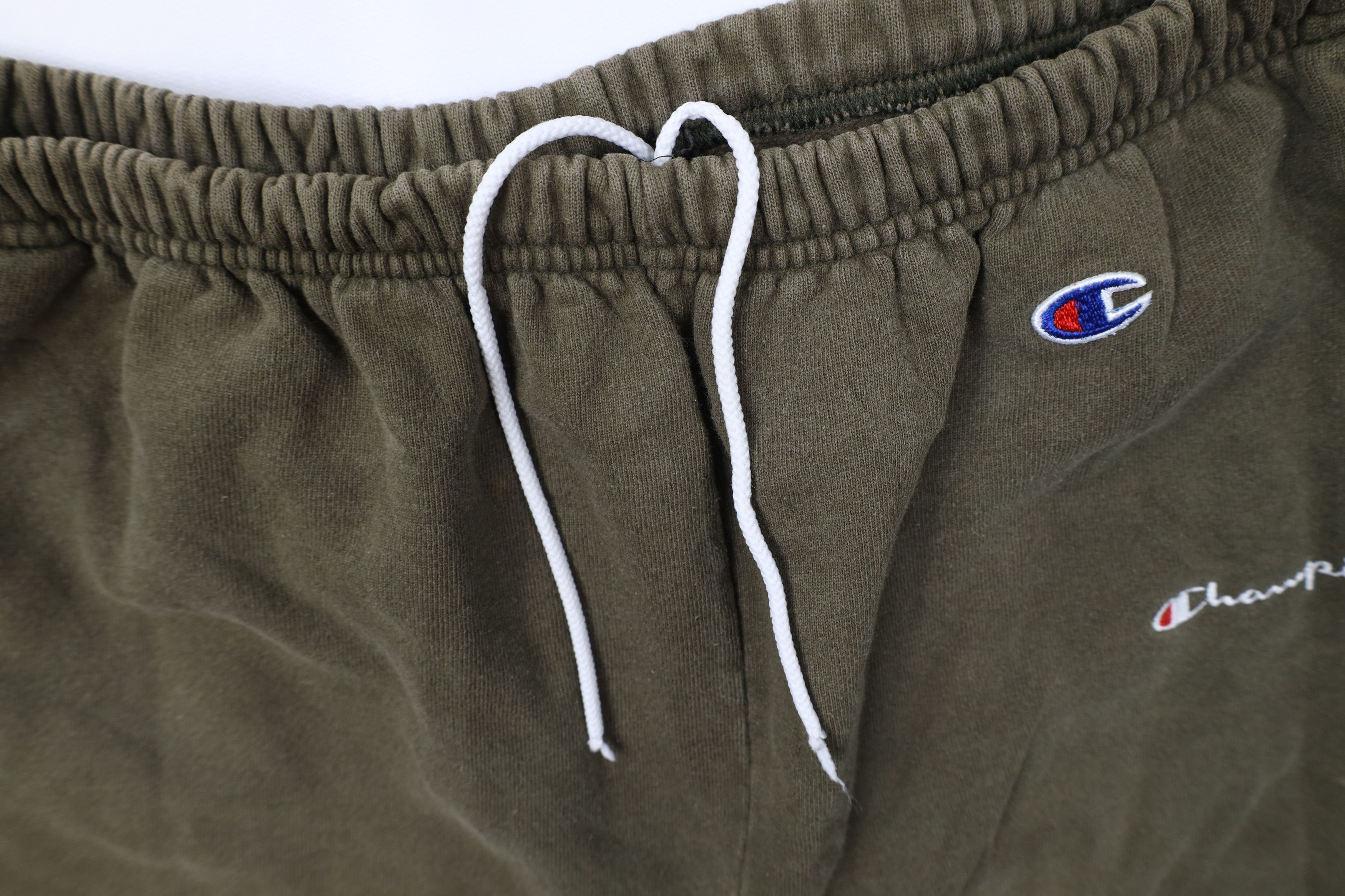 Champion Vintage 90s Champion Spell Out Sweatpants Joggers Green Size US 38 / EU 54 - 9 Thumbnail