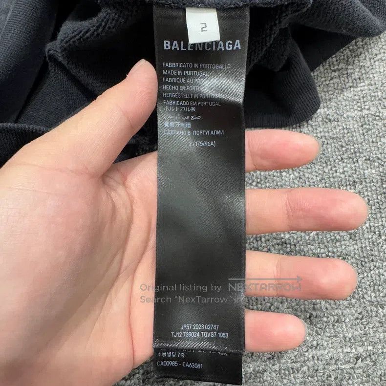 Balenciaga Balenciaga Prohibited logo hoodie Size US M / EU 48-50 / 2 - 3 Thumbnail