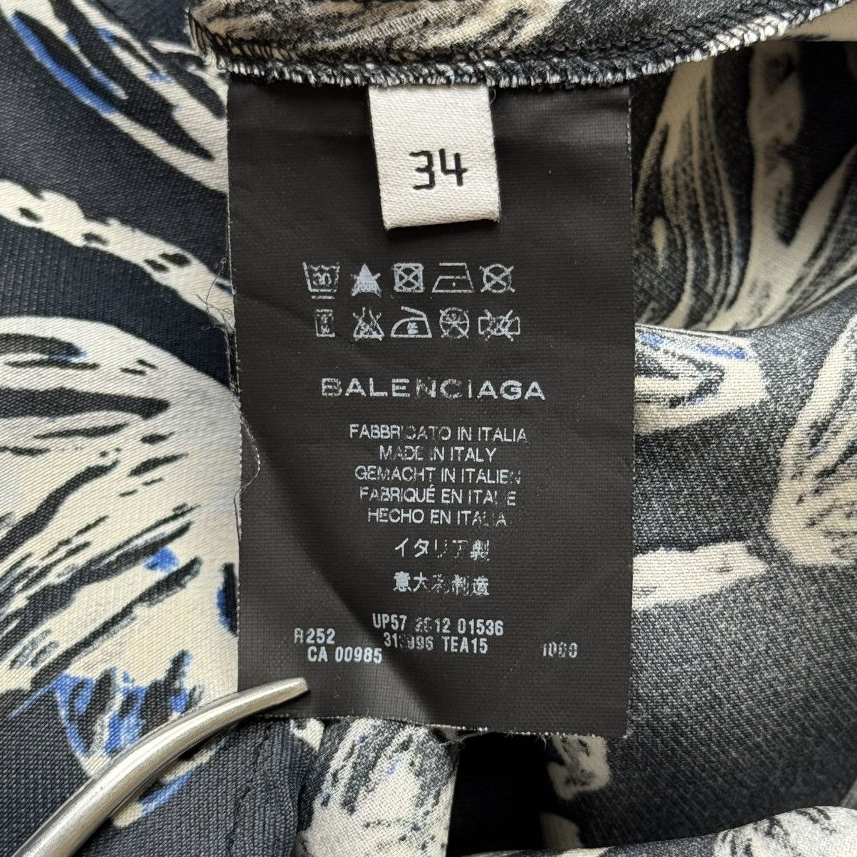 Balenciaga Balenciaga - Pre Fall 2012 Nicolas Ghesquiere Midi Dress Size XXS / US 00 / IT 34 - 8 Thumbnail