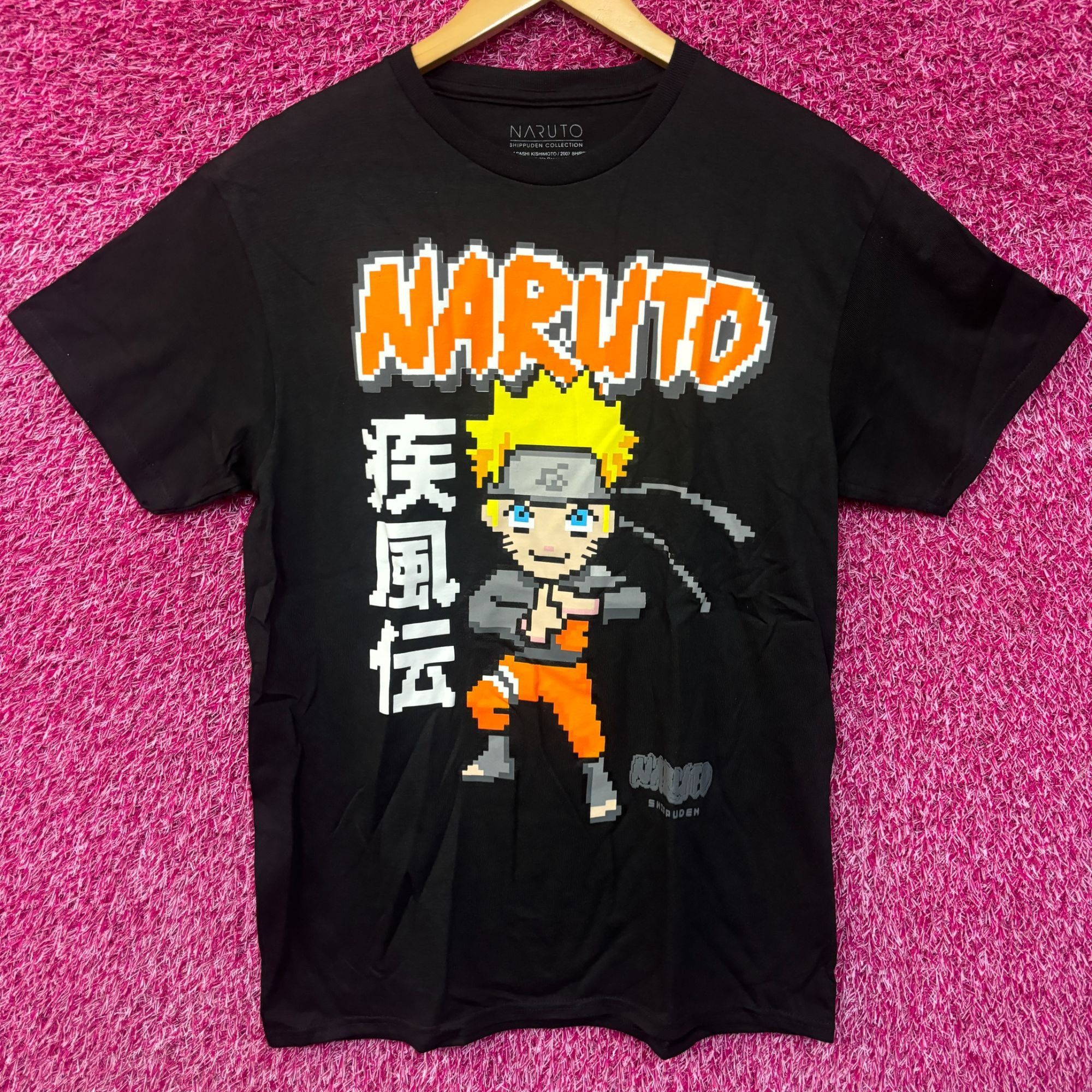 Anime Naruto Shippuden 8-Bit Anime tshirt size medium Size US M / EU 48-50 / 2 - 1 Thumbnail