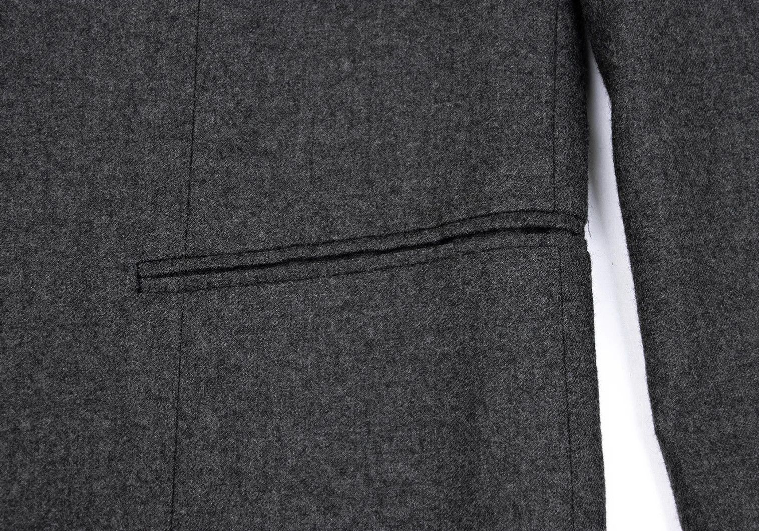 Jean Paul Gaultier Wool 2B Jacket in Gray, Size M Size US M / EU 48-50 / 2 - 11 Thumbnail