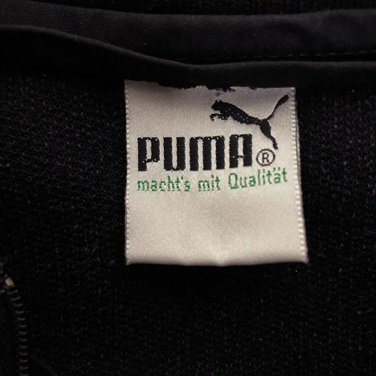 Puma × Vintage Puma Vintage 90s Quarter Zip Sweatshirt Size US L / EU 52-54 / 3 - 3 Thumbnail