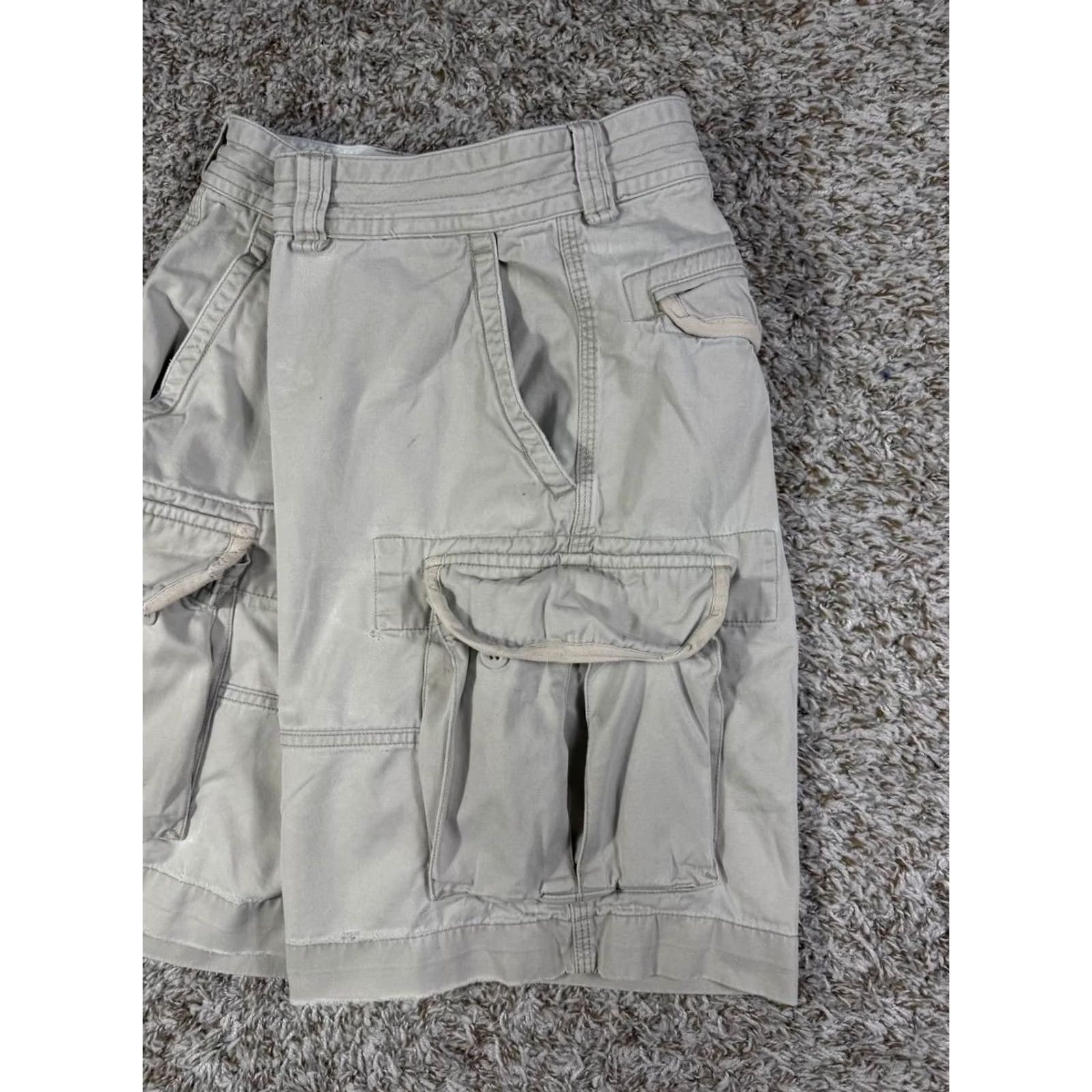 Polo Ralph Lauren Polo Ralph Lauren Classic Chino Cargo Shorts Light Gray Size 35 Men Size US S / EU 44-46 / 1 - 6 Thumbnail
