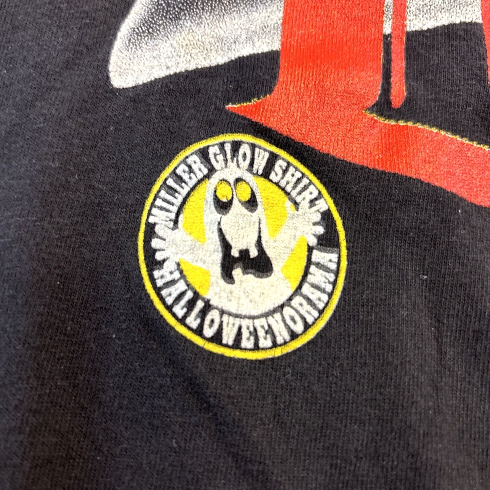 Vintage VINTAGE Brockum Miller Glow Shirt Men’s XL Black Let’s Grab A Bite Mens XL Short Sleeve T-Shirt Size US XL / EU 56 / 4 - 4 Thumbnail