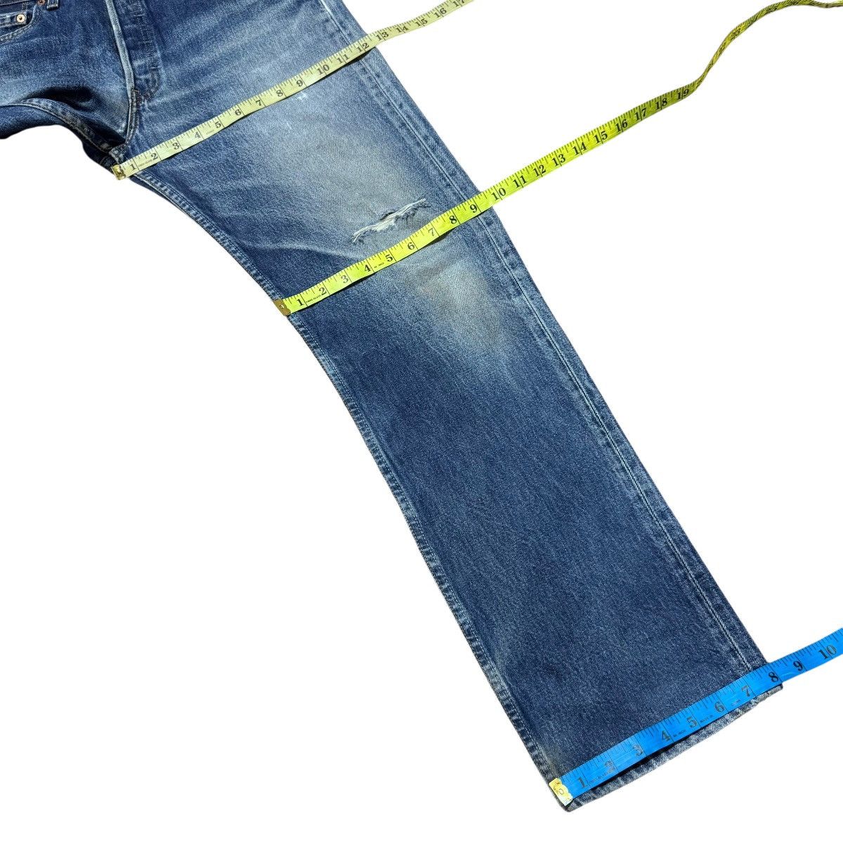 Levi's Vintage Levis 501 Distressed Denim Jeans Size US 32 / EU 48 - 20 Thumbnail