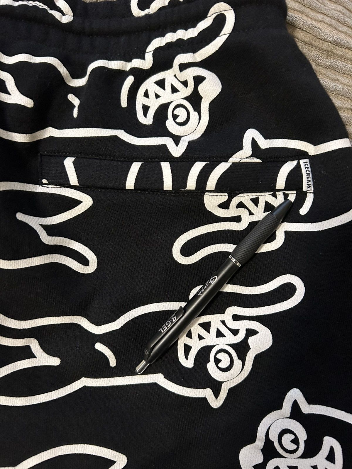 Billionaire Boys Club Billionaire Boys Club Allover Running Dog Shorts L Size US 34 / EU 50 - 5 Thumbnail