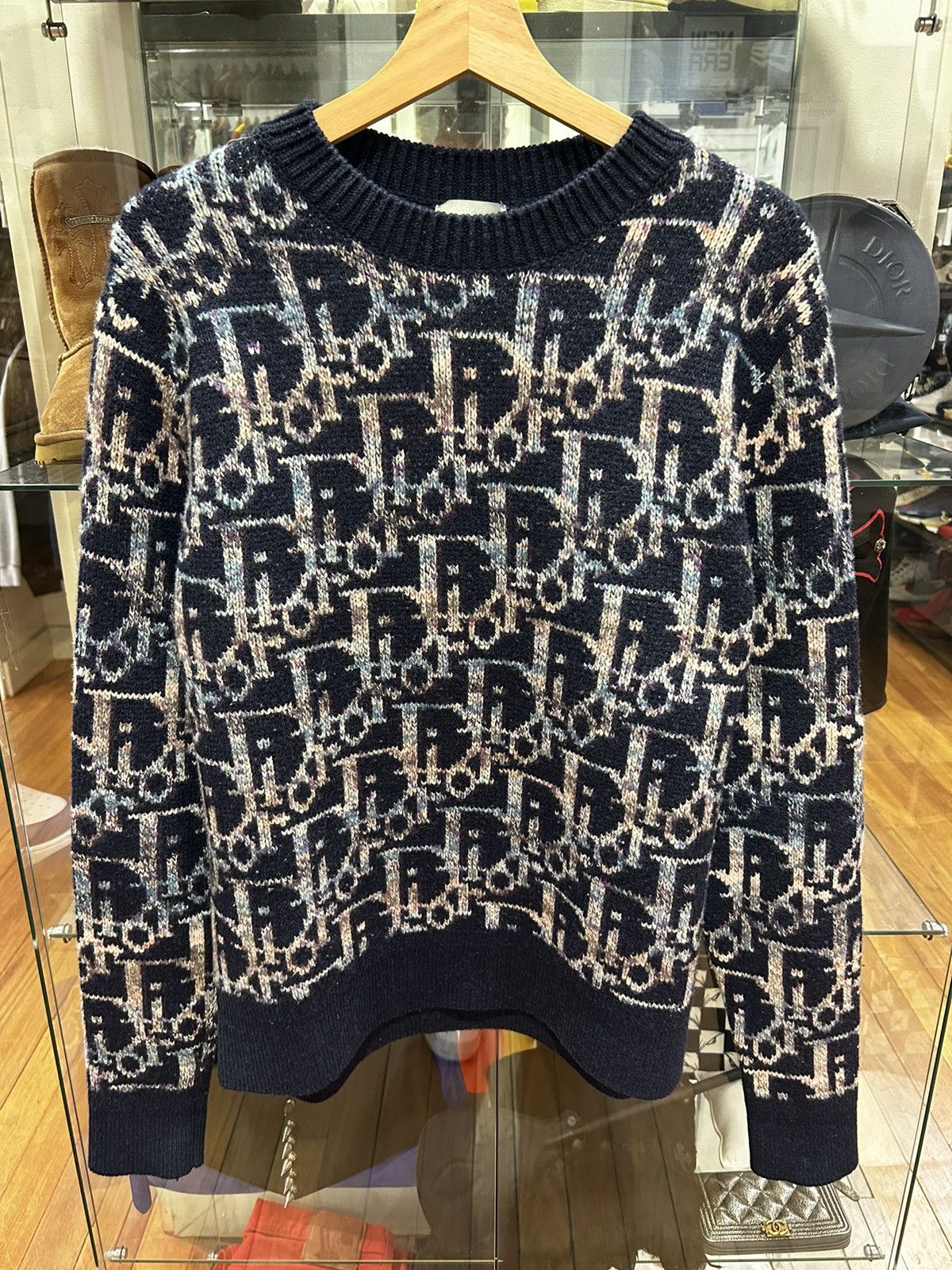 Dior Dior Oblique Knit Sweater | Grailed