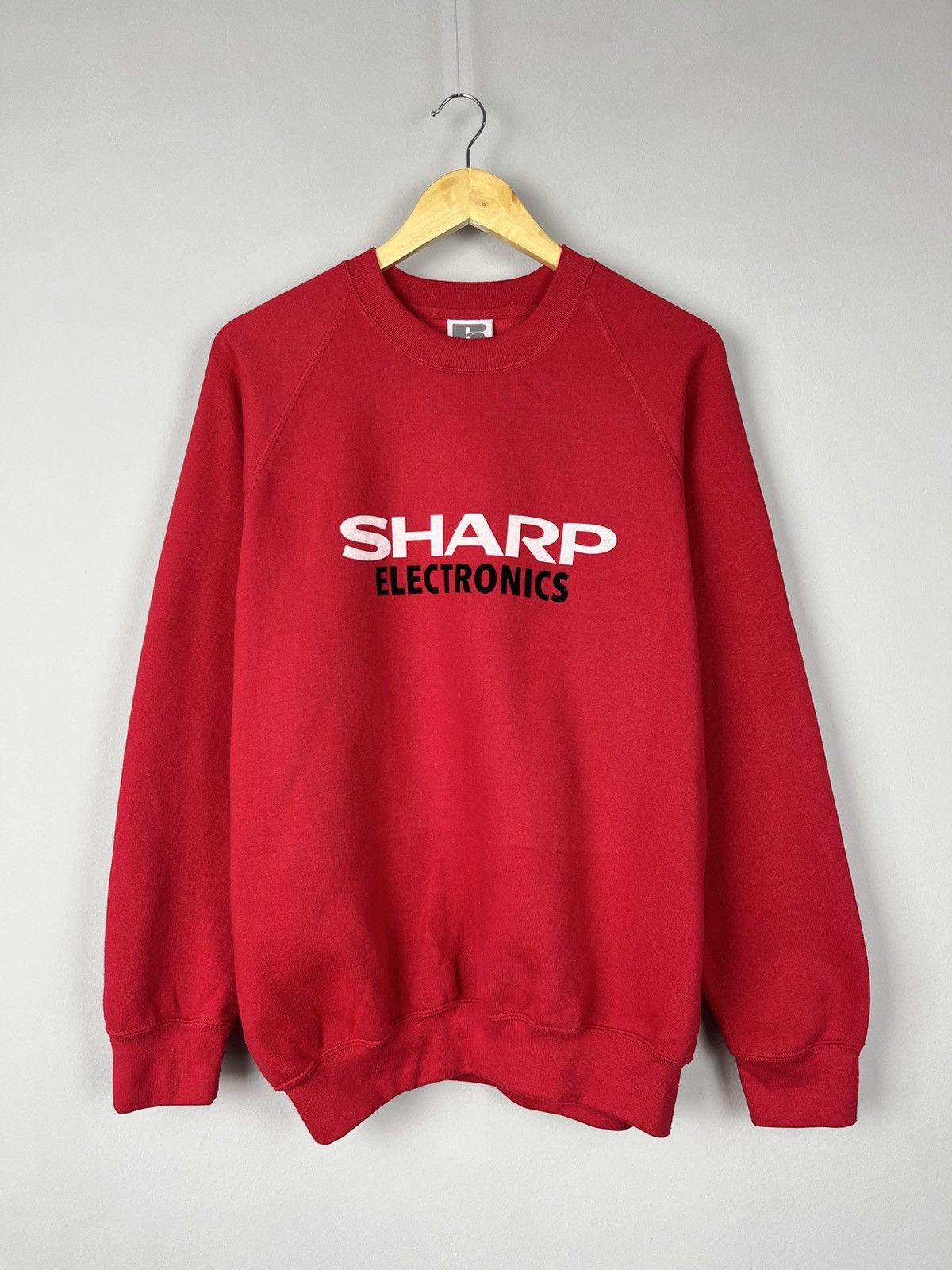 Russell Athletic × Vintage Russell Athletic Sharp Vintage Streetwear Y2K Sweatshirt Size US L / EU 52-54 / 3 - 1 Thumbnail