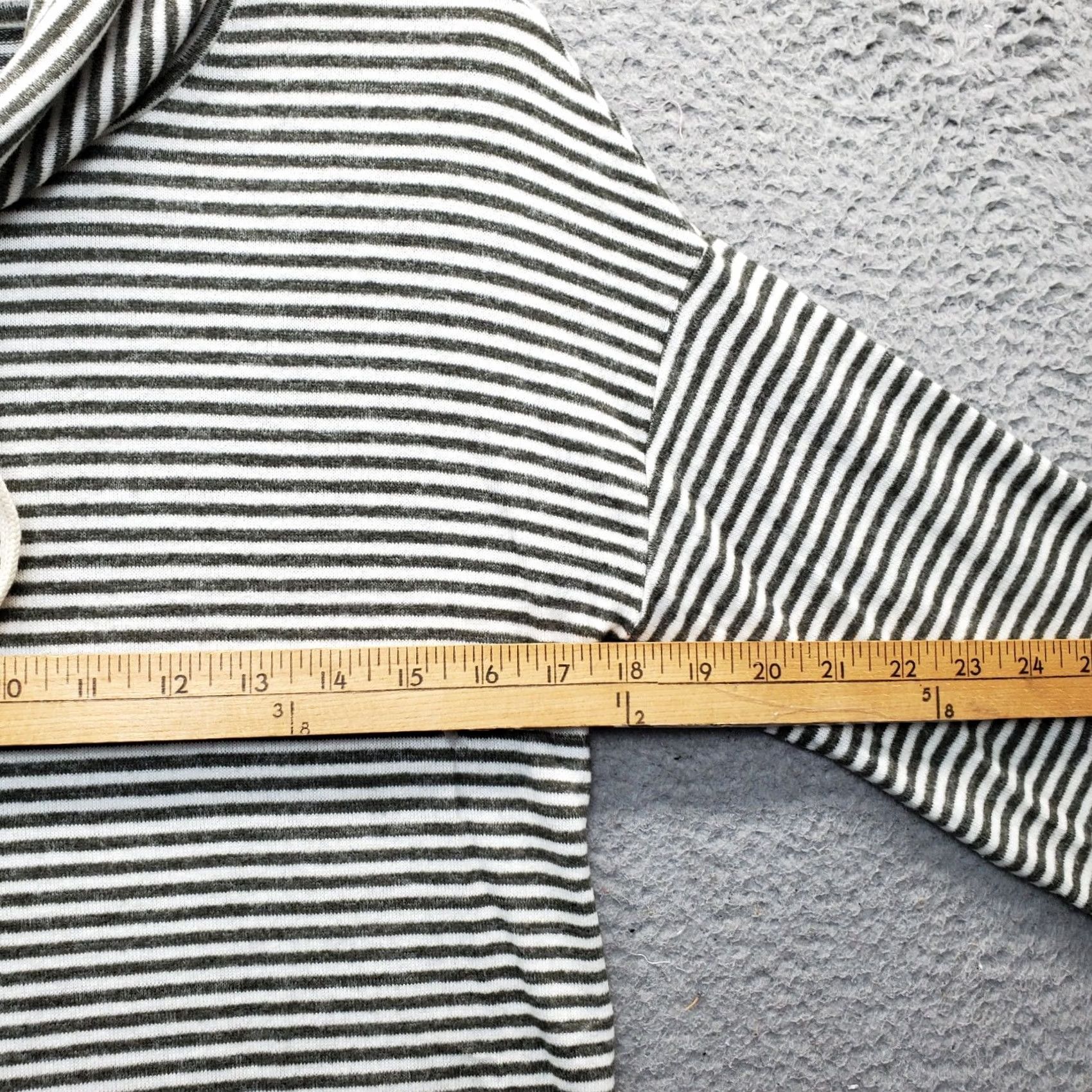 Lucky Brand Lucky Brand Top Women XS Multicolor Striped Viscose Long Sleeve Pullover Size XS / US 0-2 / IT 36-38 - 6 Thumbnail